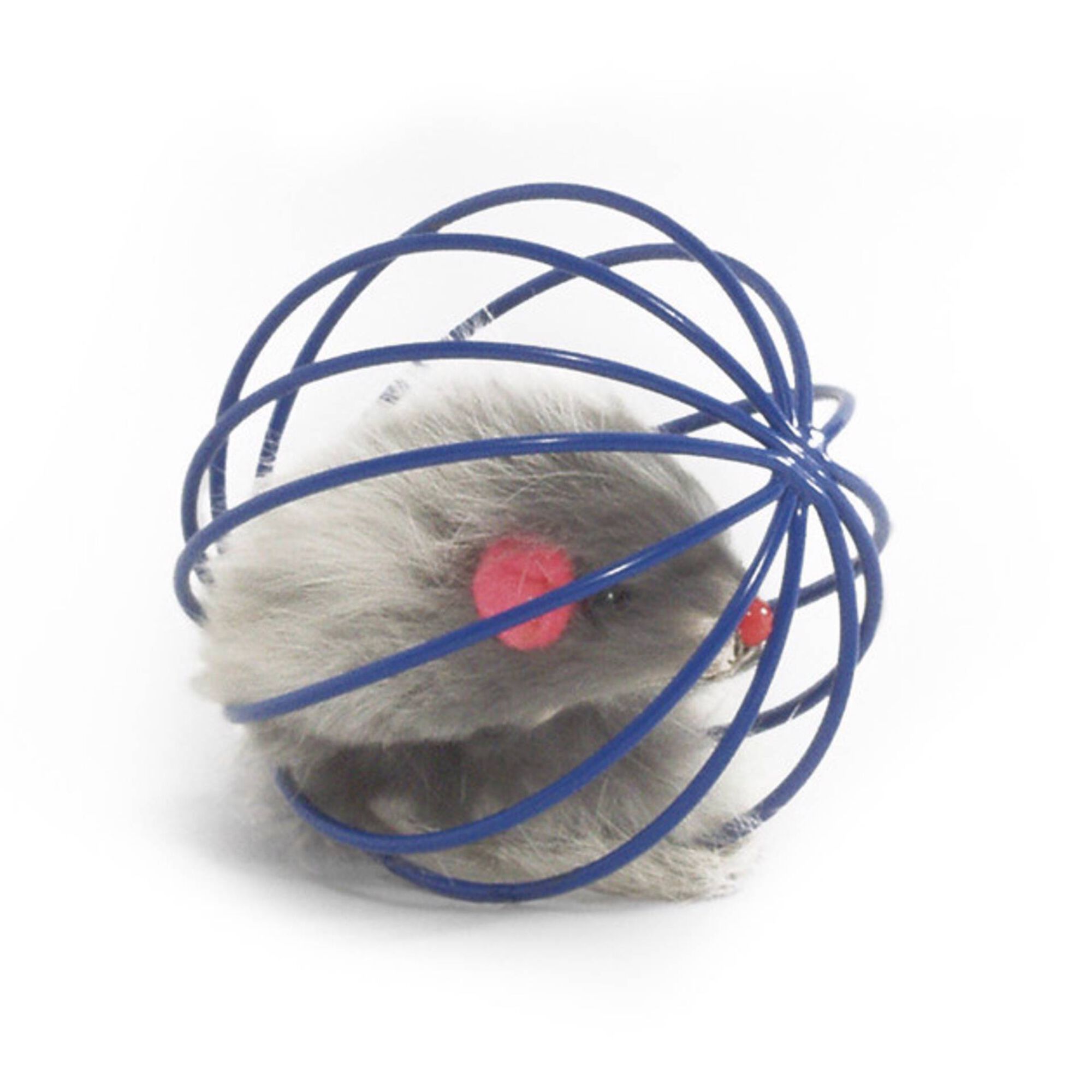 Brinquedo para Gato Bola Arame + Rato