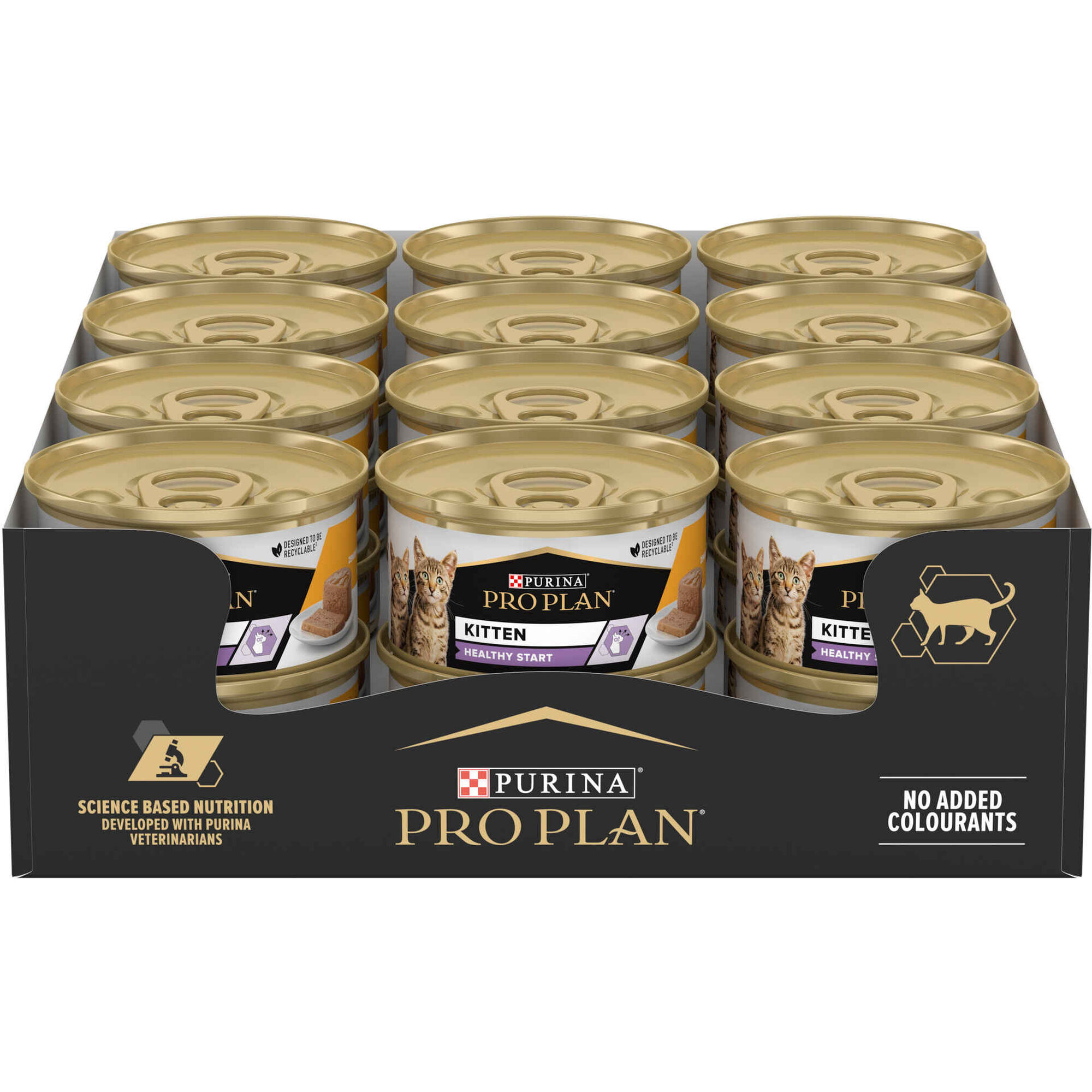 Pack de Alimetação Húmida para Gato Júnior Healthy Frango
