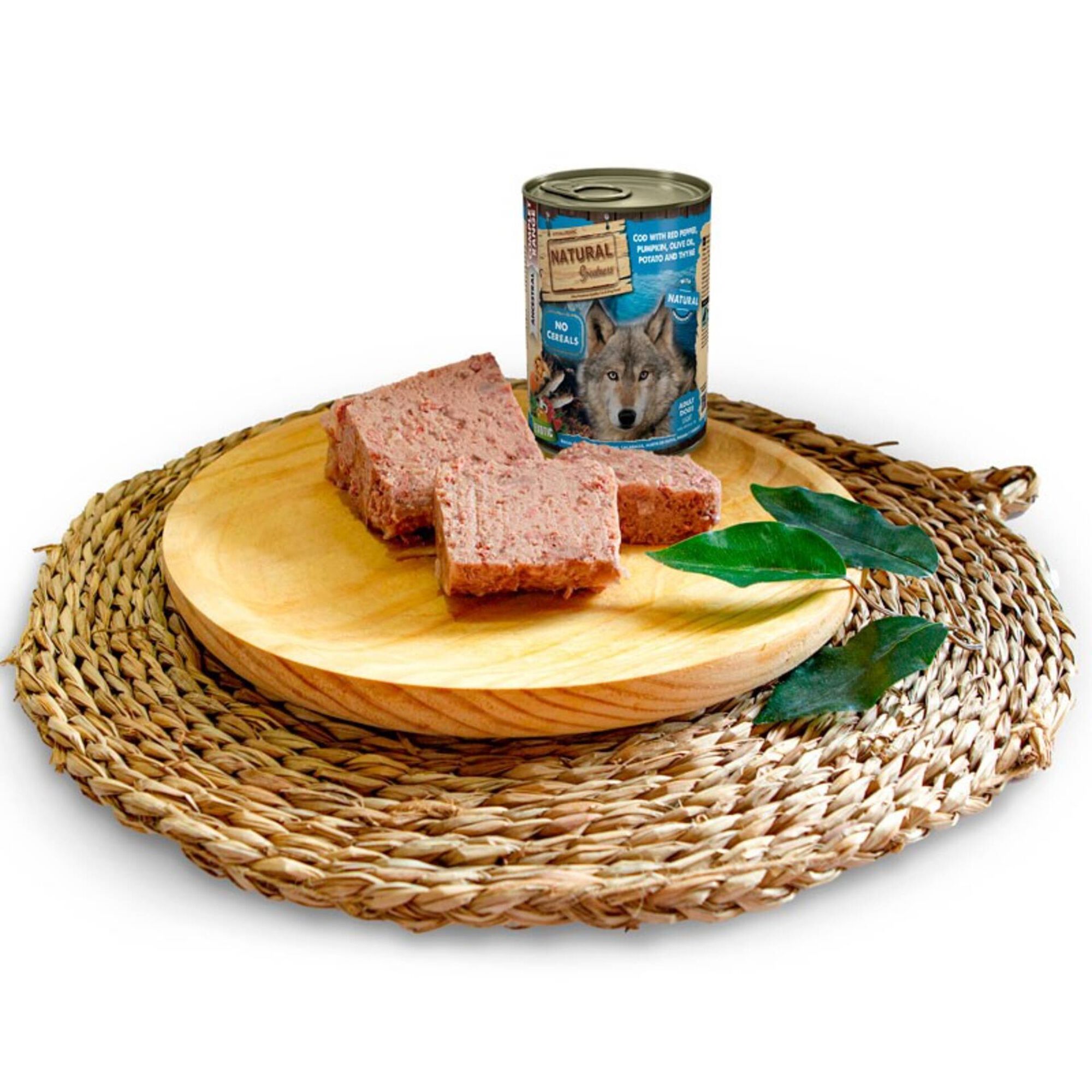 Comida Húmida para Cão Adulto Bacalhau e Pimento Vermelho