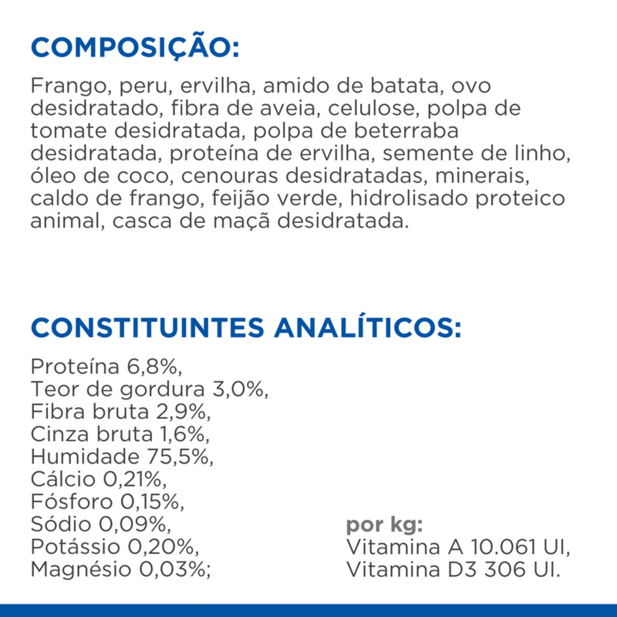 Comida Húmida para Cão Adulto Science Plan Perfect Weight Frango