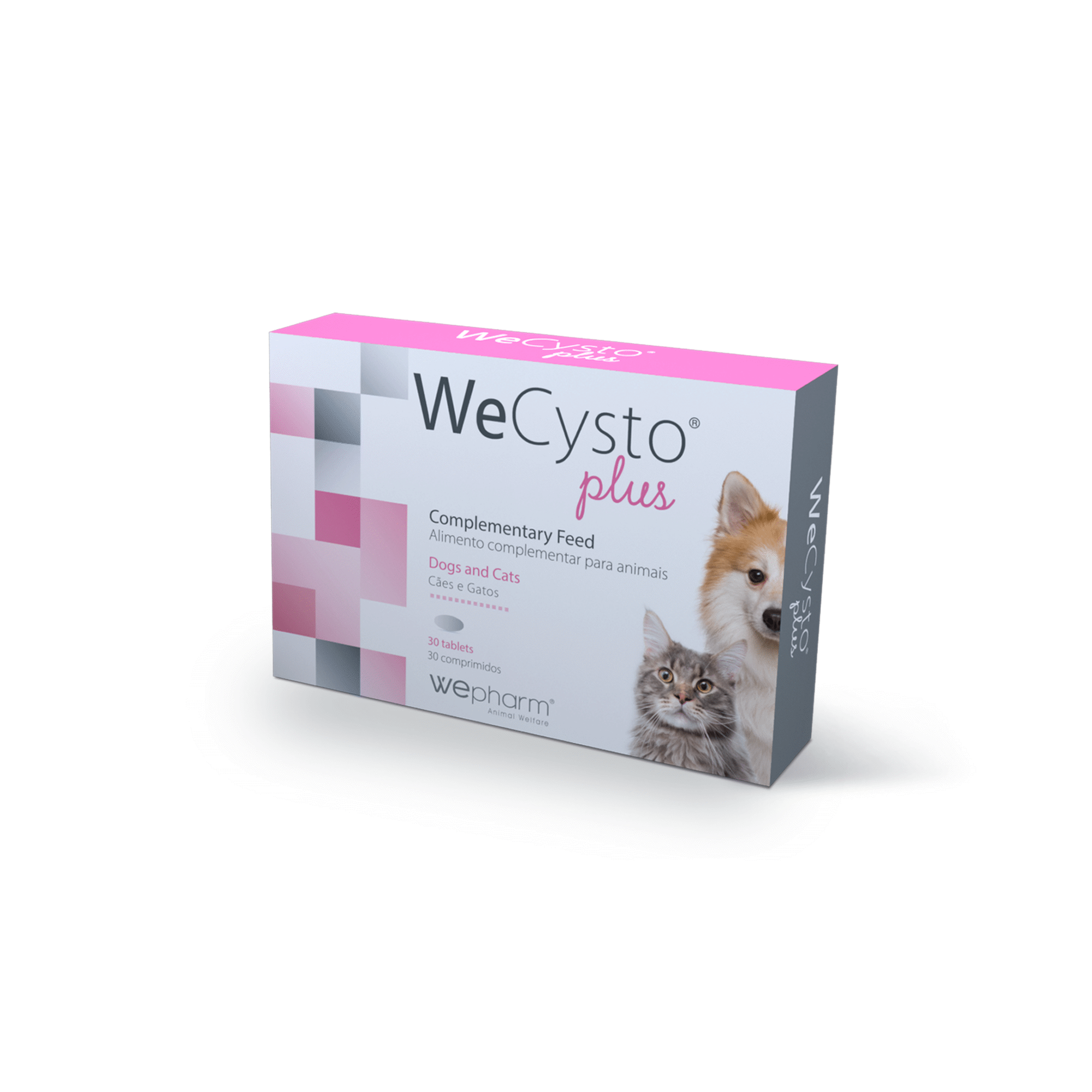 WeCysto Plus para C&atilde;o e Gato Suporte da Fun&ccedil;&atilde;o Urin&aacute;ria