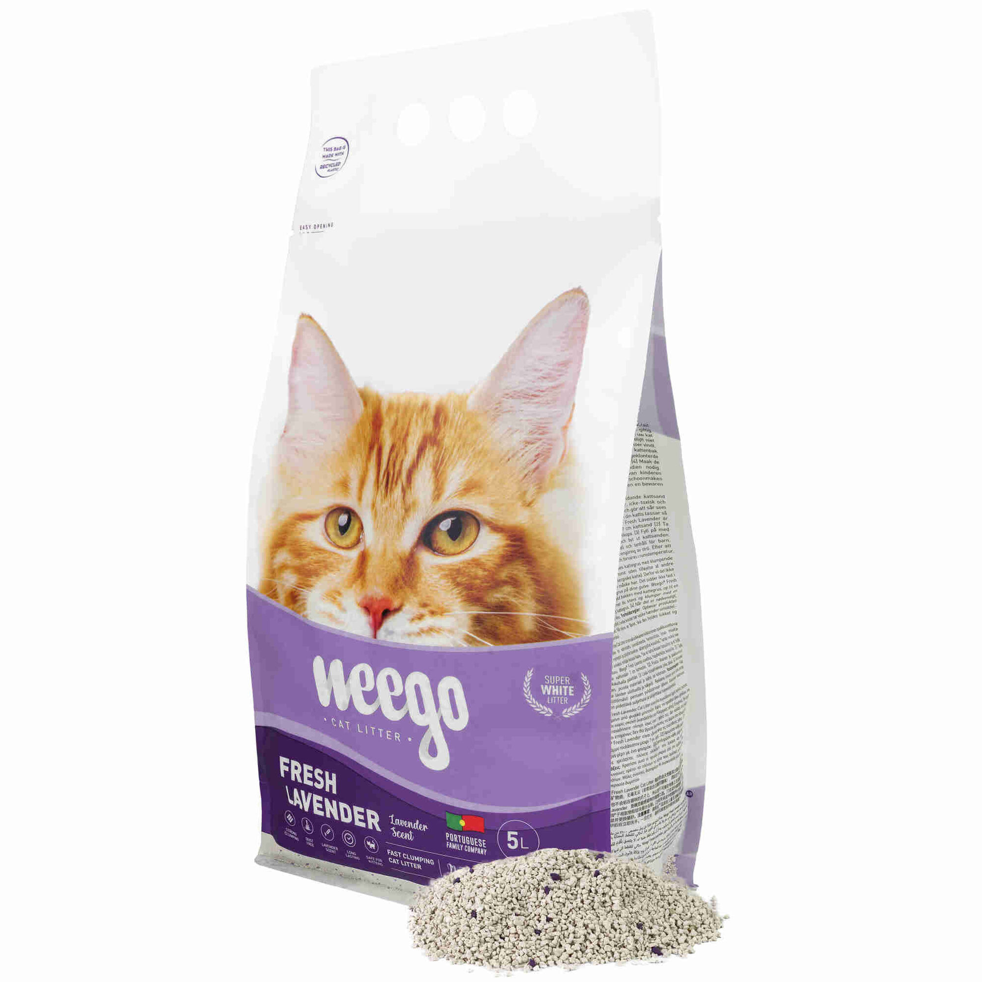 Areia Aglomerante Lavanda