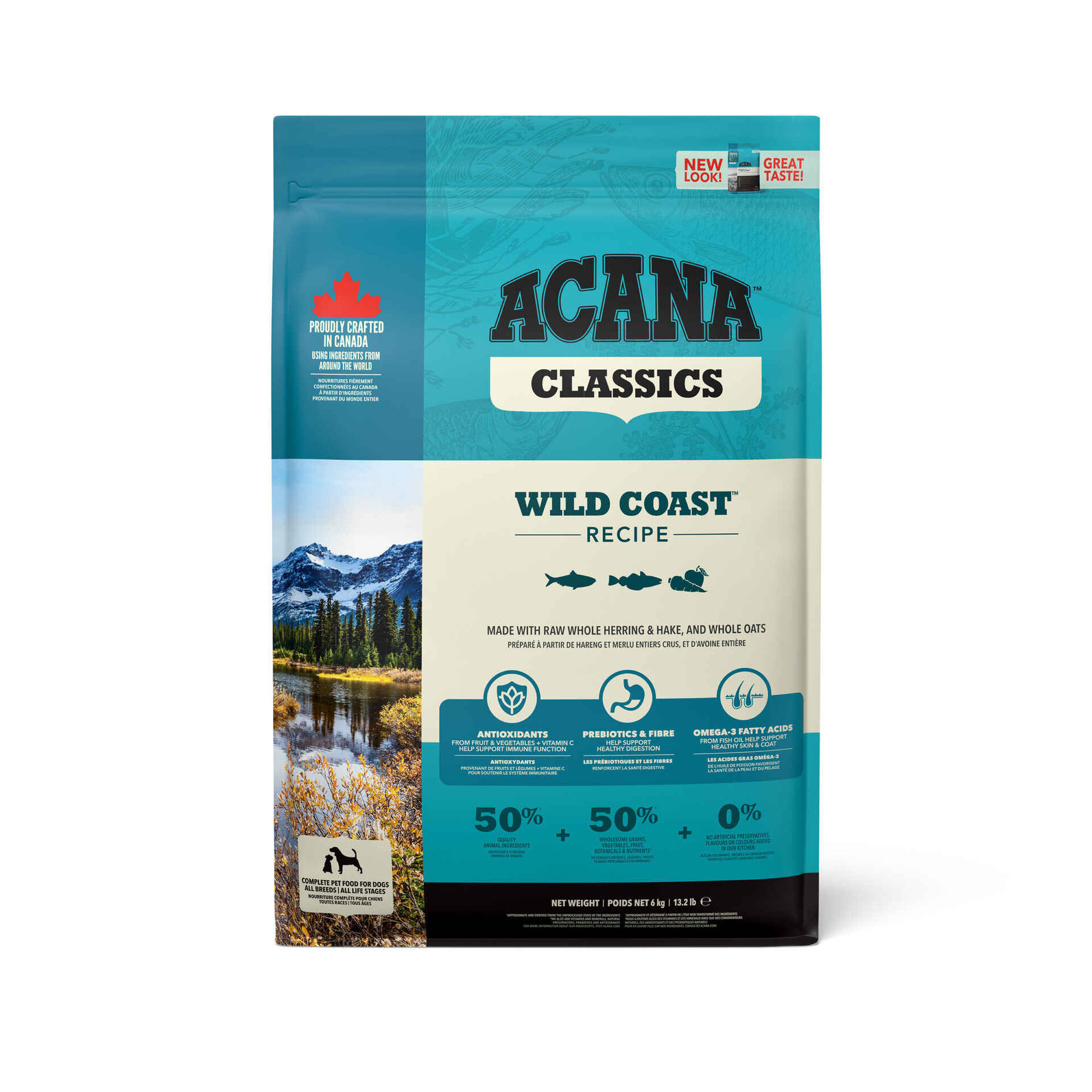 Ração para Cão Adulto Classics Wild Coast Recipe