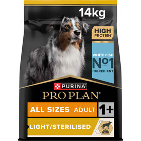 Ração para Cão Esterilizado Light Peixe Branco Ração para Cão Esterilizado Light Peixe Branco