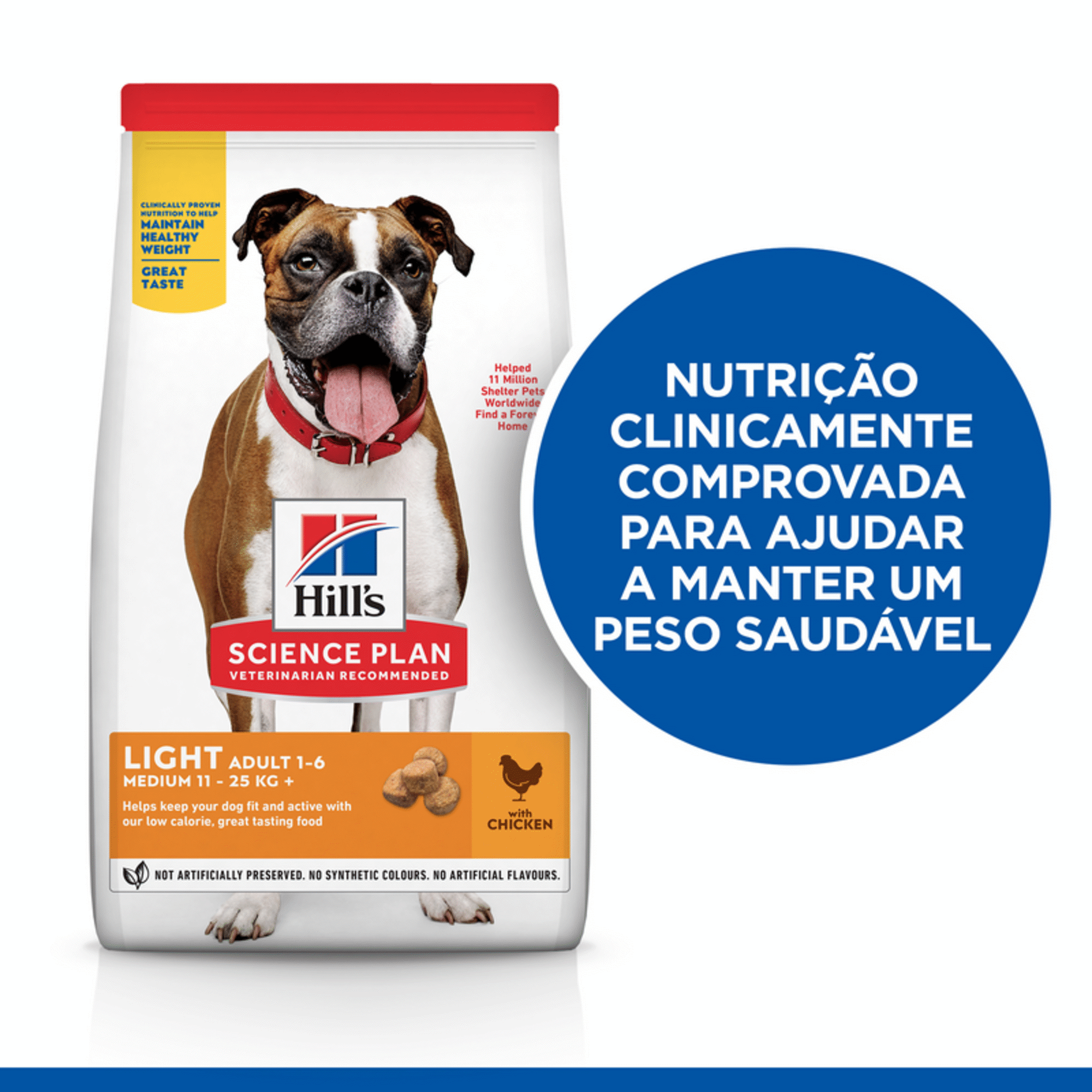 Ração para Cão Adulto Science Plan Light Frango Ração para Cão Adulto Science Plan Light Frango