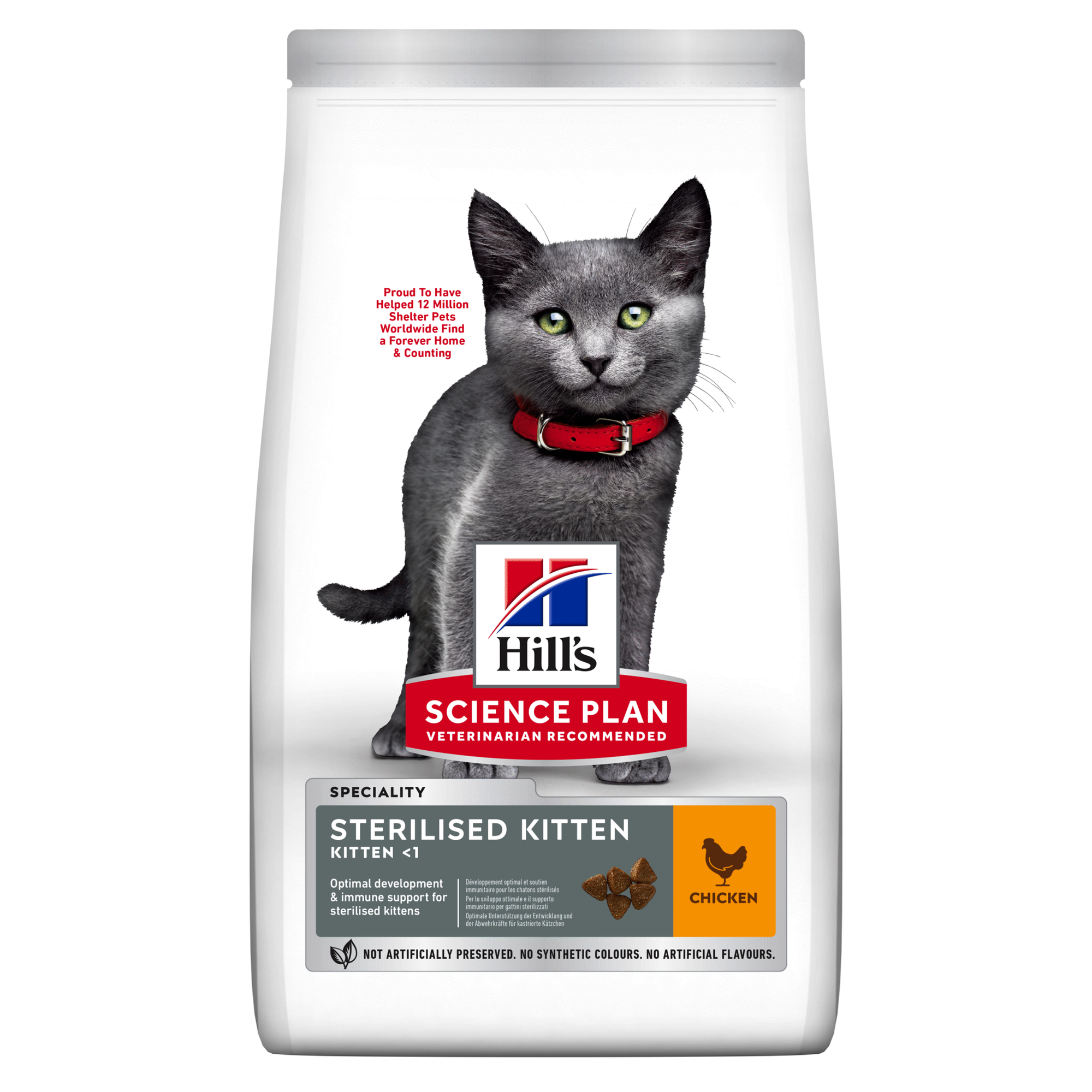 Ração para Gato Júnior Esterilizado Science Plan Frango