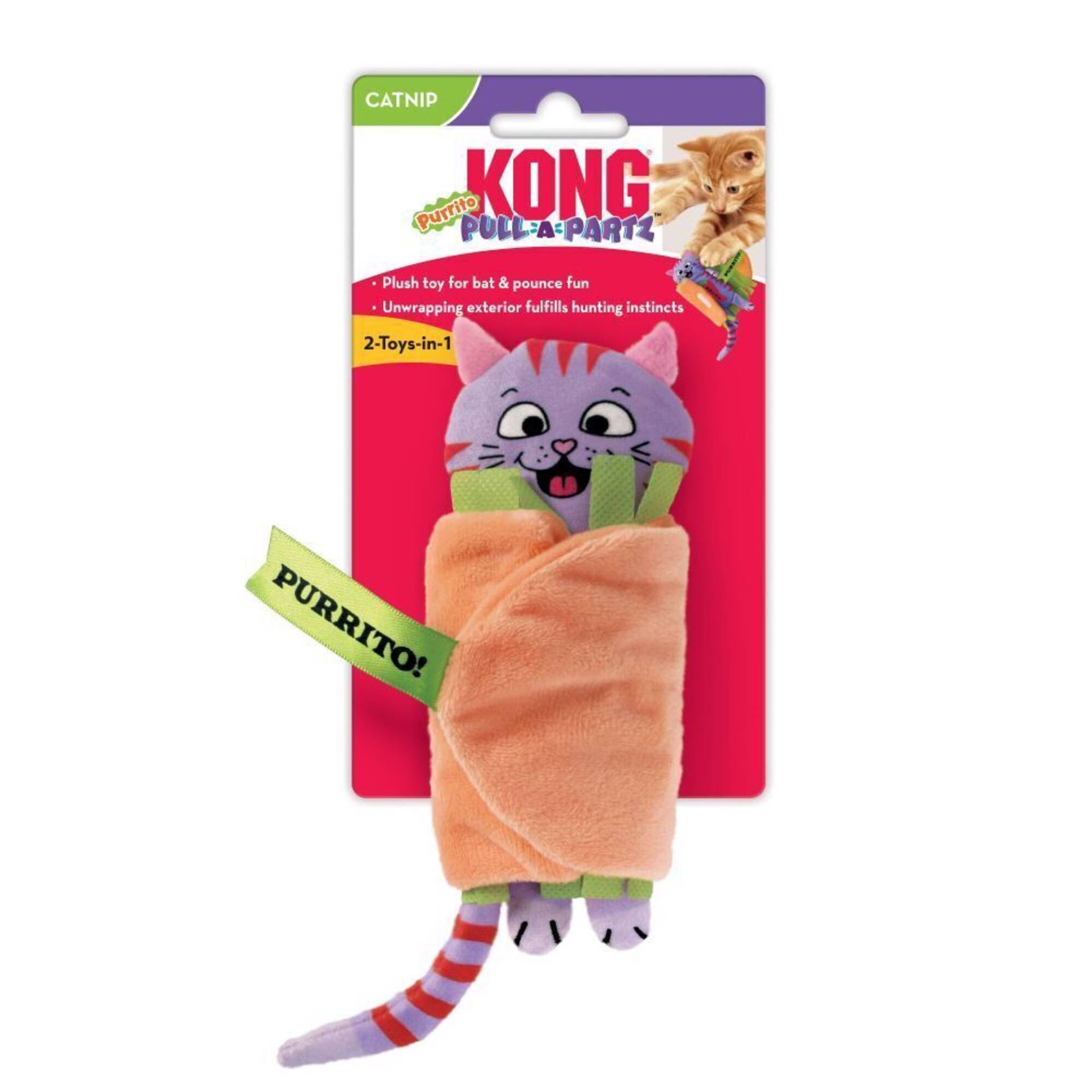 Brinquedo para Gato Pull-A-Partz Purrito