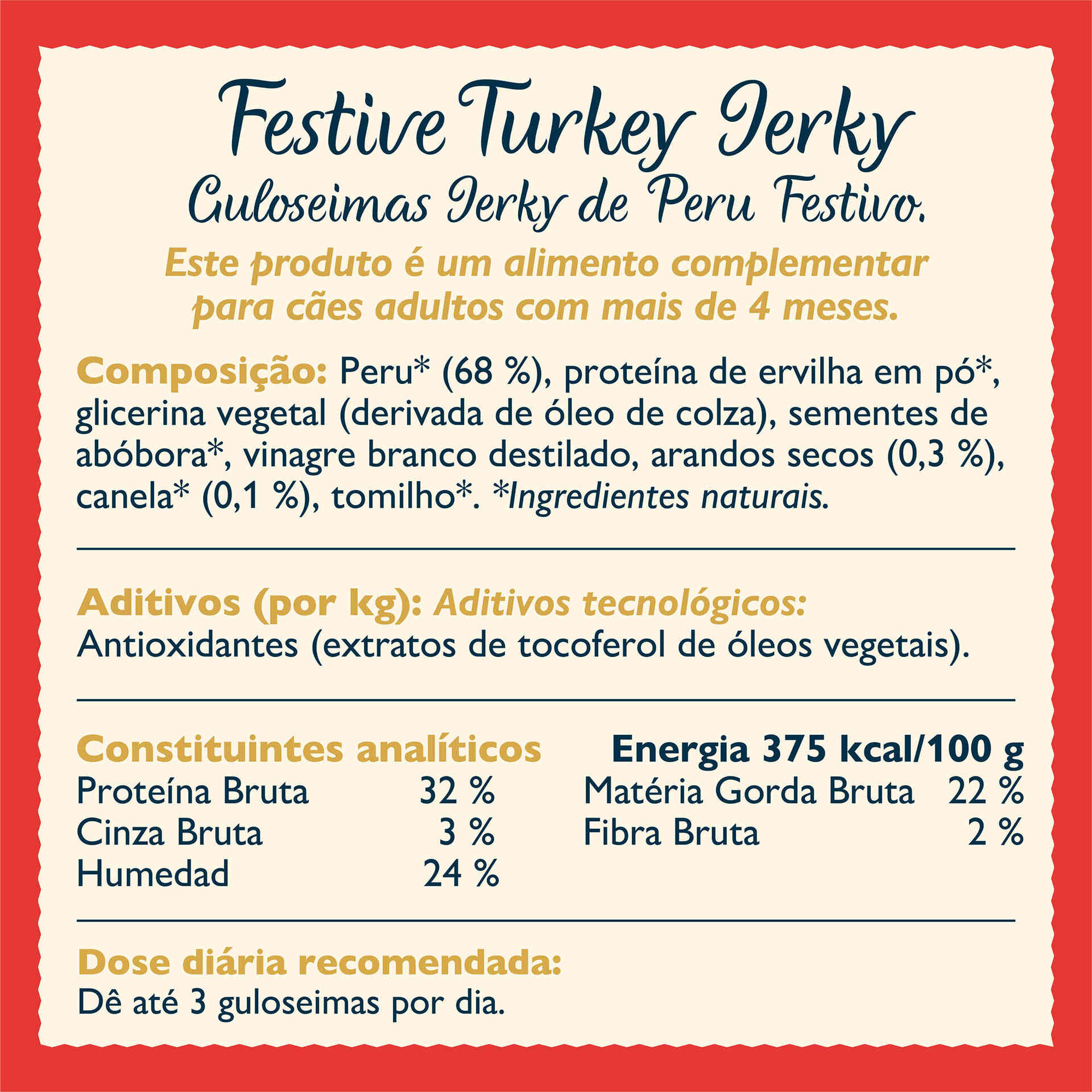 Snack para Cão Natal