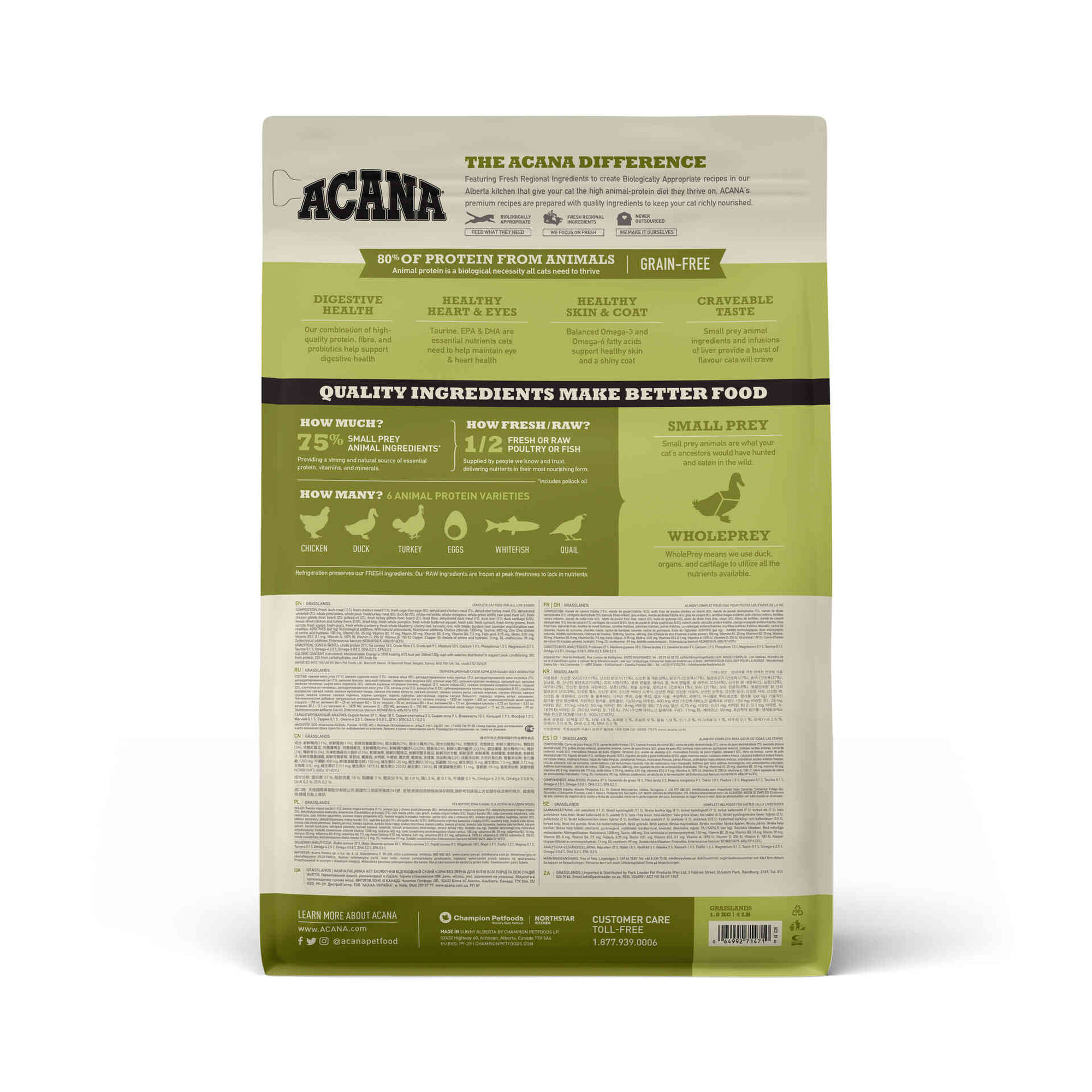 Ração para Gato Grasslands