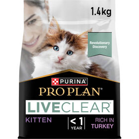 Ração para Gato Júnior Live Clear Peru