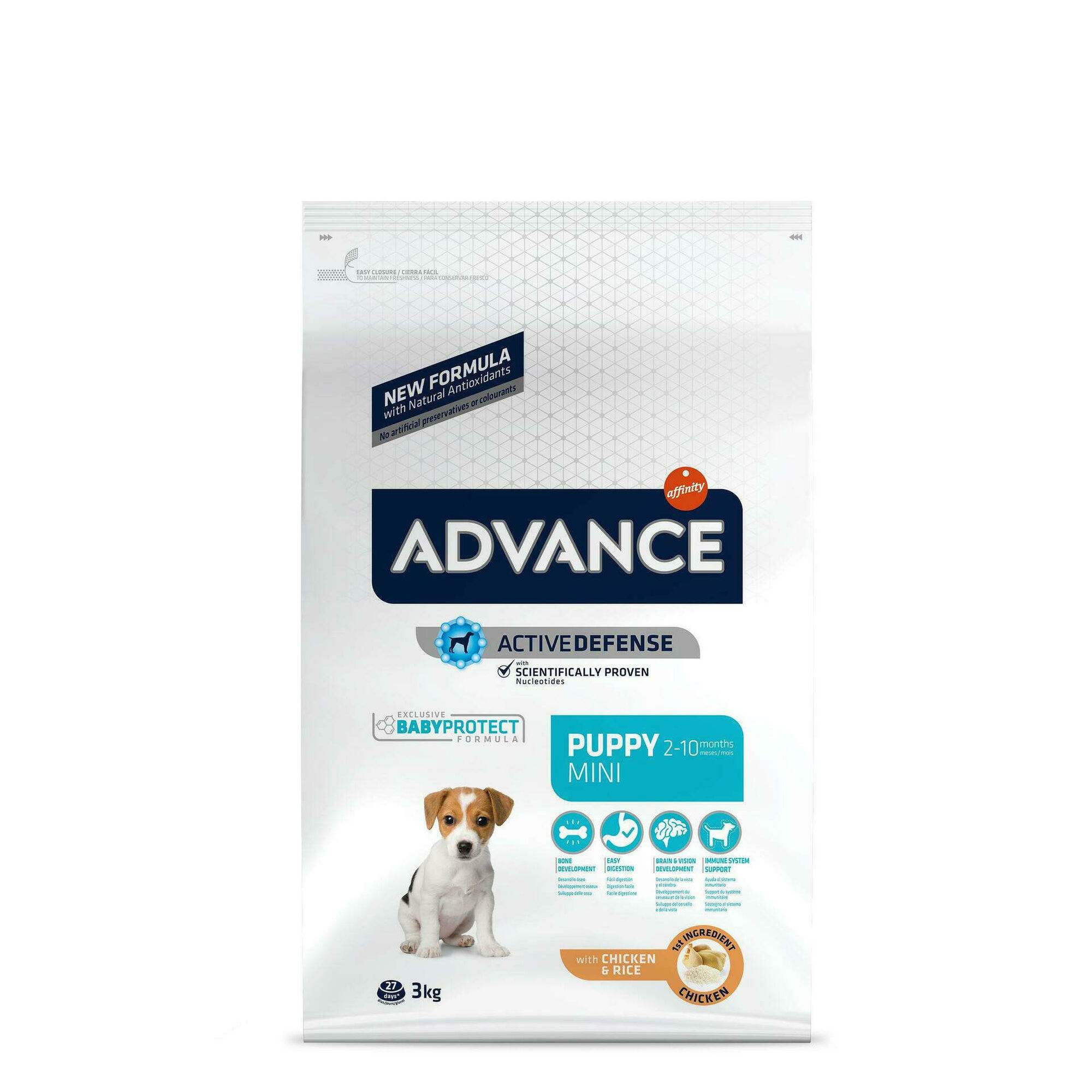 Ração para Cão Puppy Mini Frango e Arroz