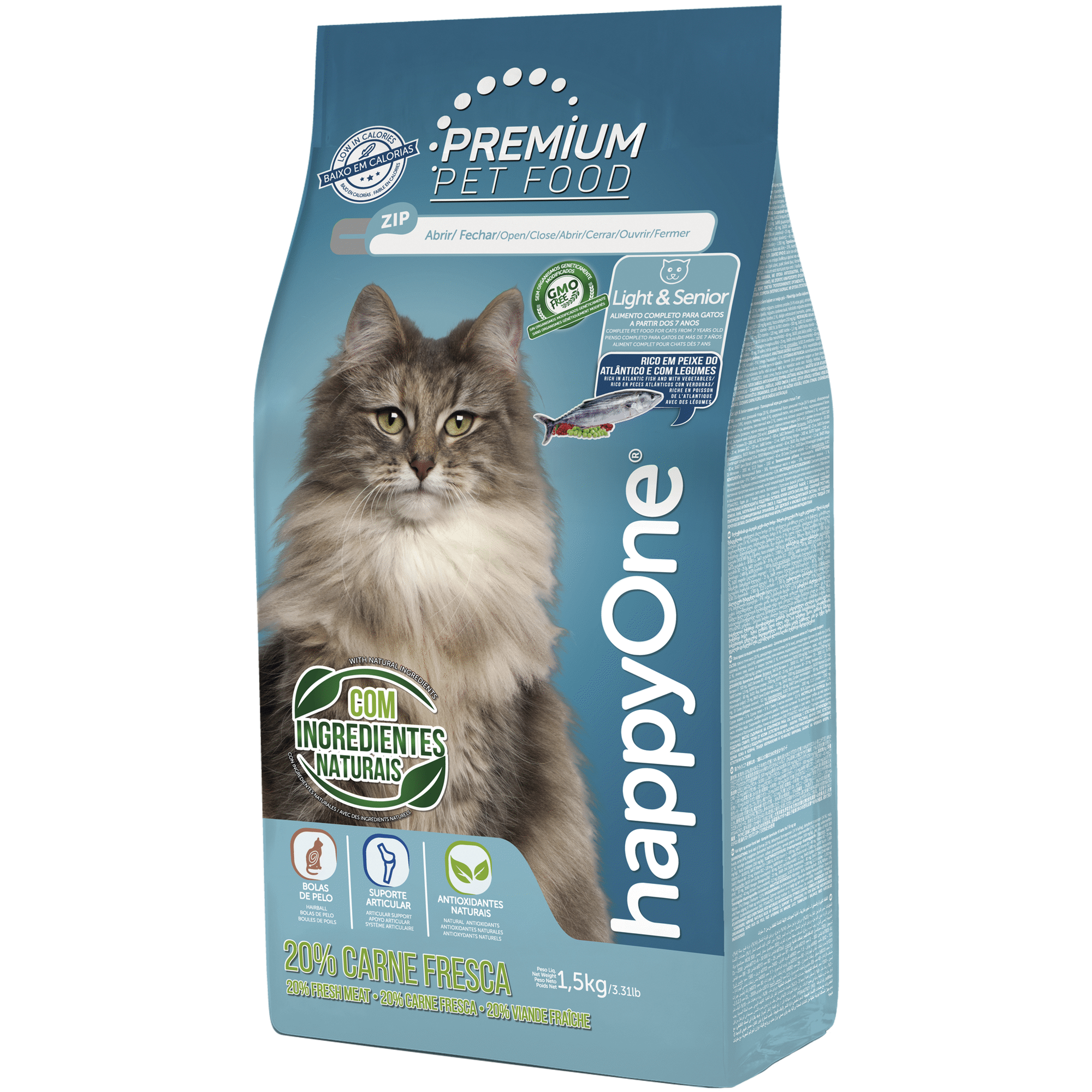 Ração para Gato Light & Senior
