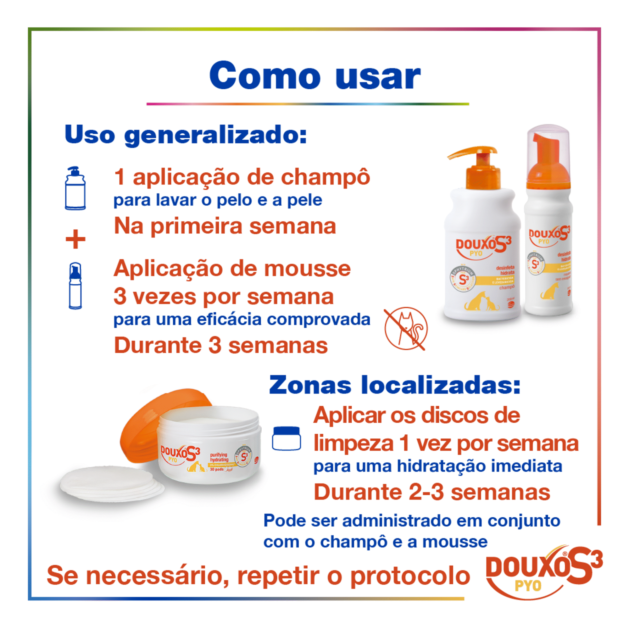 Champô para Cão e Gato S3 Pyo