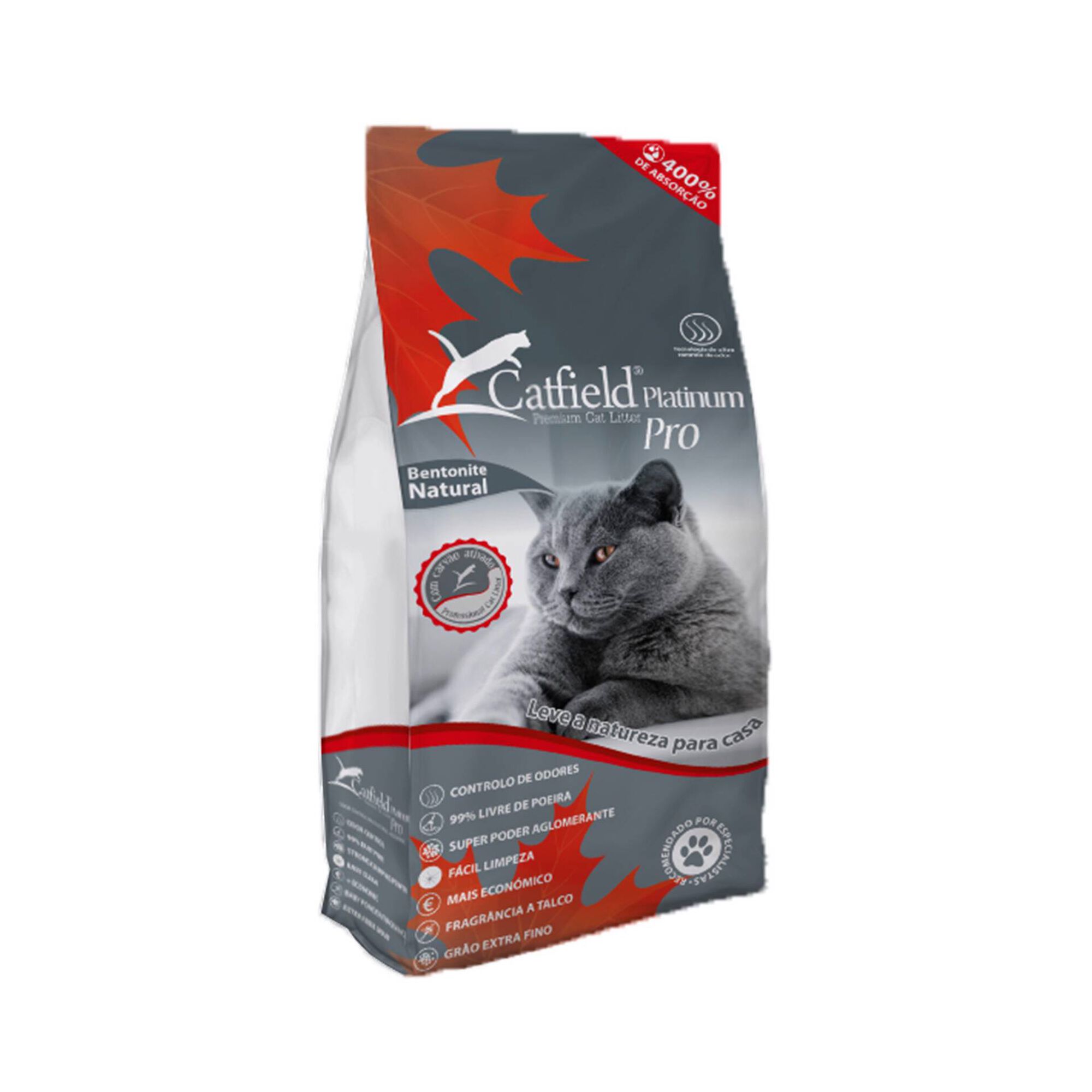 Areia para Gato Litter Platinum Pro