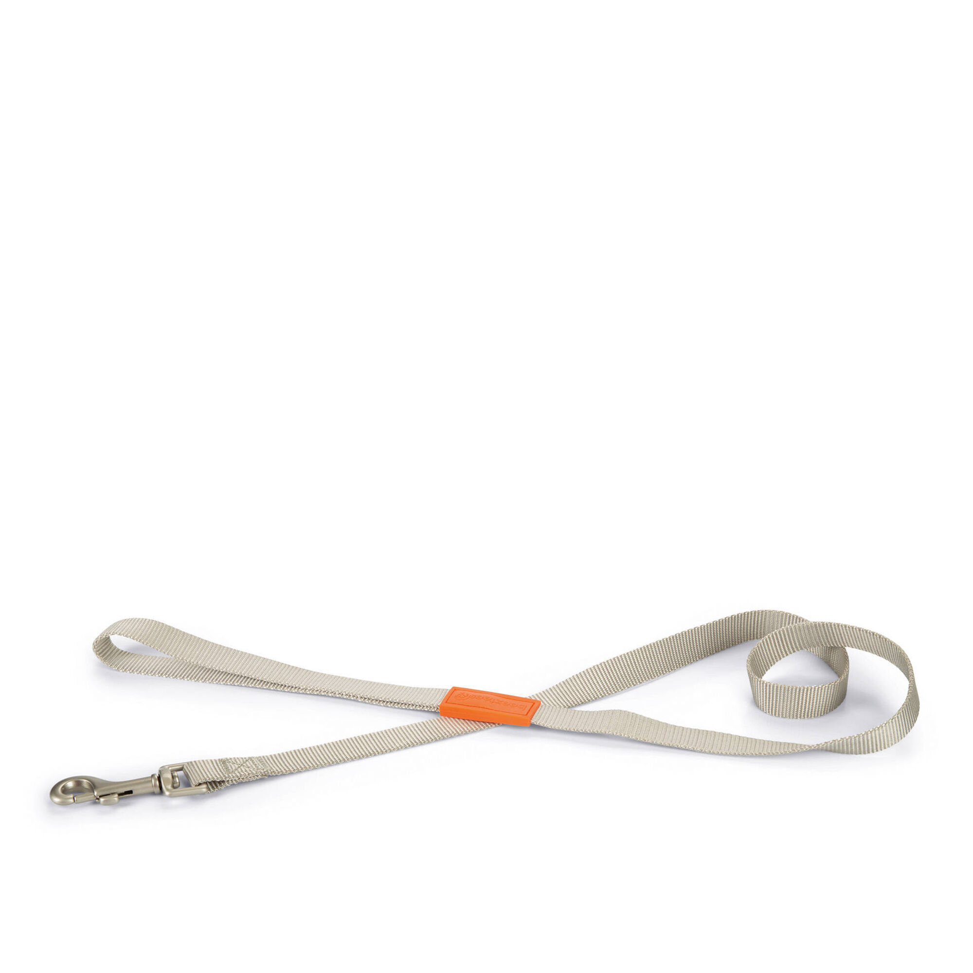 Trela para Cão Cinza Claro Nylon