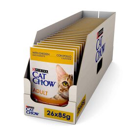 Caixa de Comida Húmida para Gato Frango e Curgete Caixa de Comida Húmida para Gato Frango e Curgete