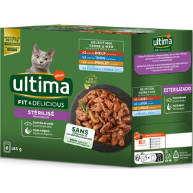 Comida Húmida para Gato Esterilizado Frango e Peru Comida Húmida para Gato Esterilizado Frango e Peru