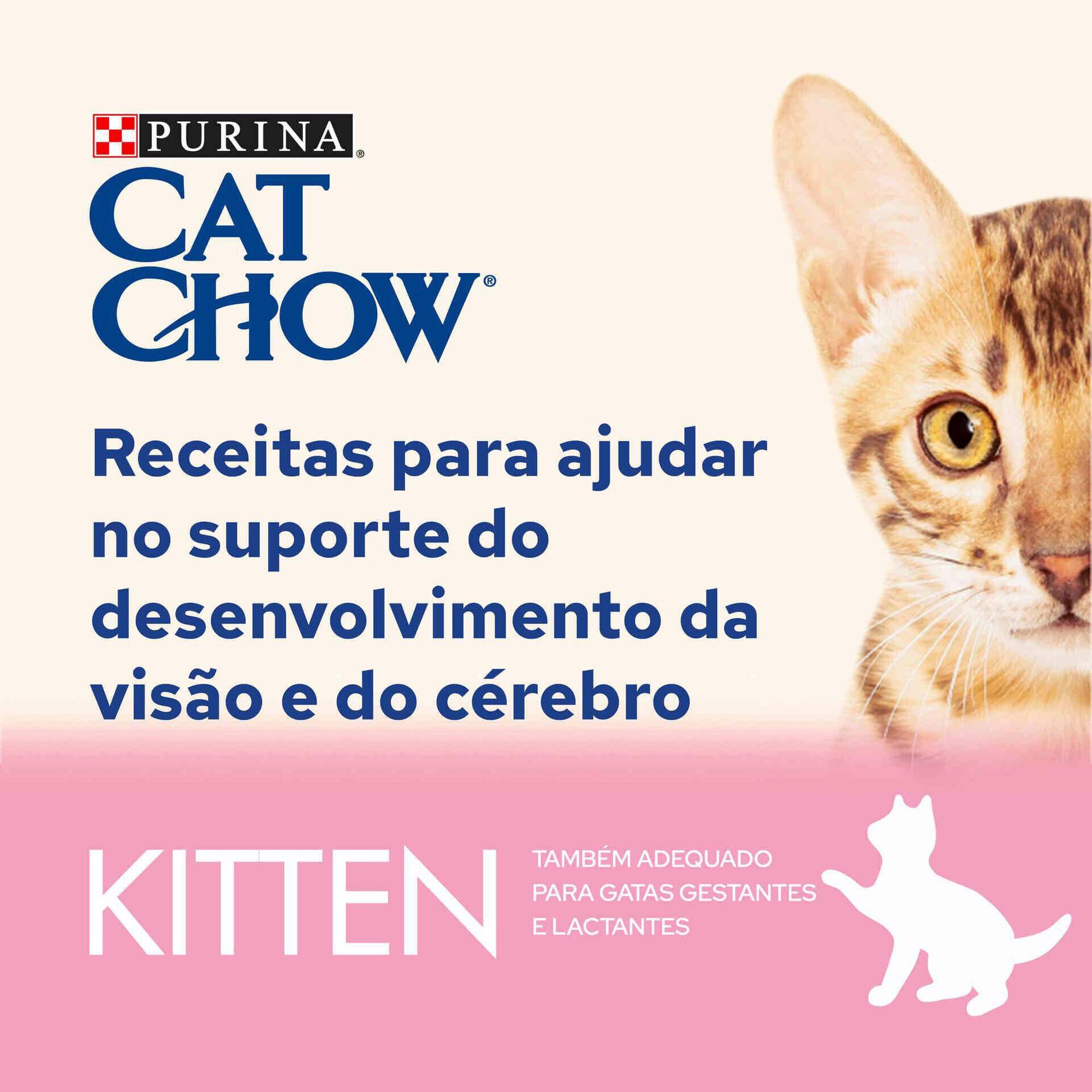 Ra&ccedil;&atilde;o para Gato J&uacute;nior Frango Purina Cat Chow