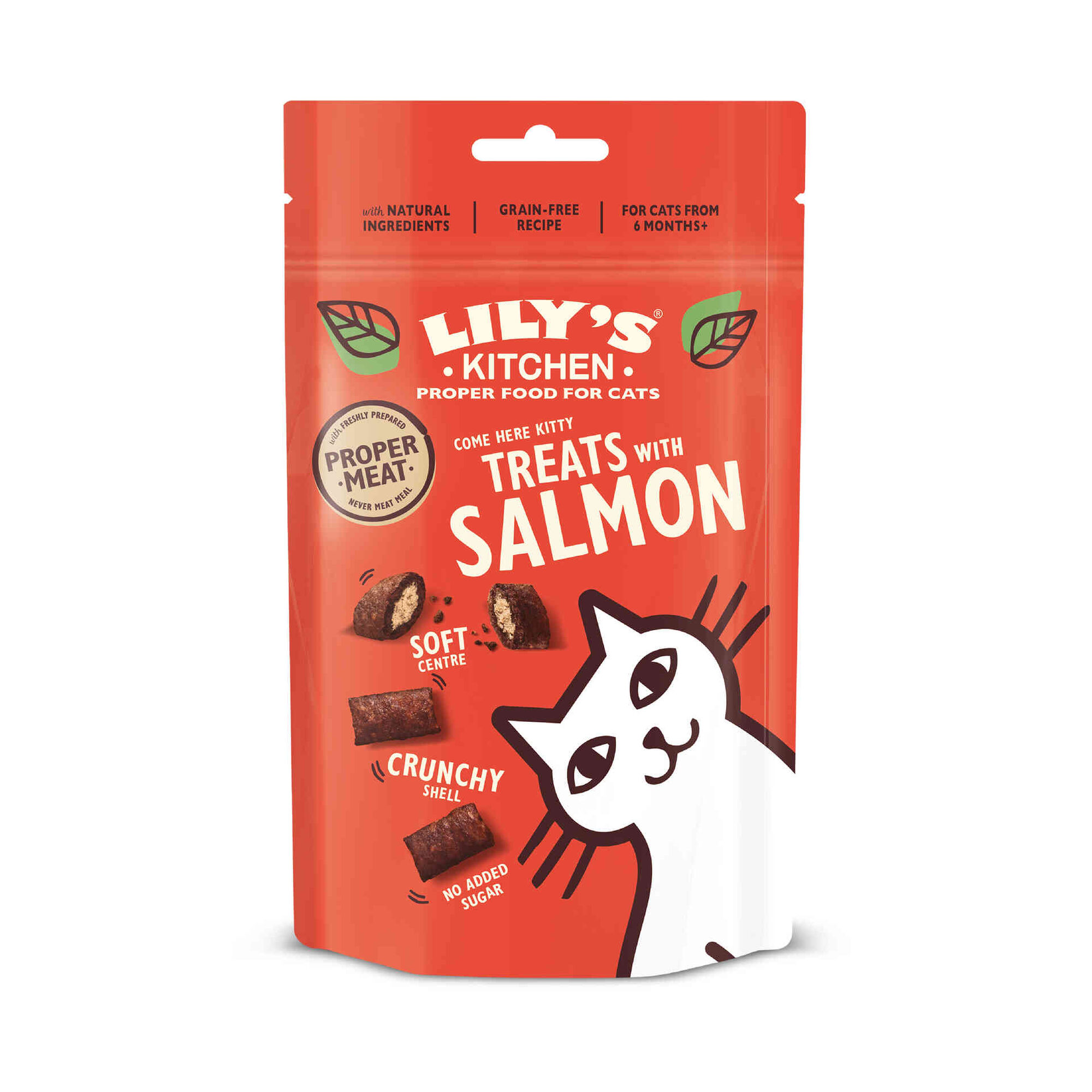 Snack para Gato Adulto com Salmão