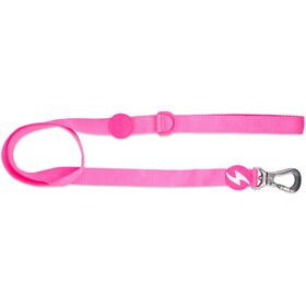 Trela para C&atilde;o Rosa Neon M