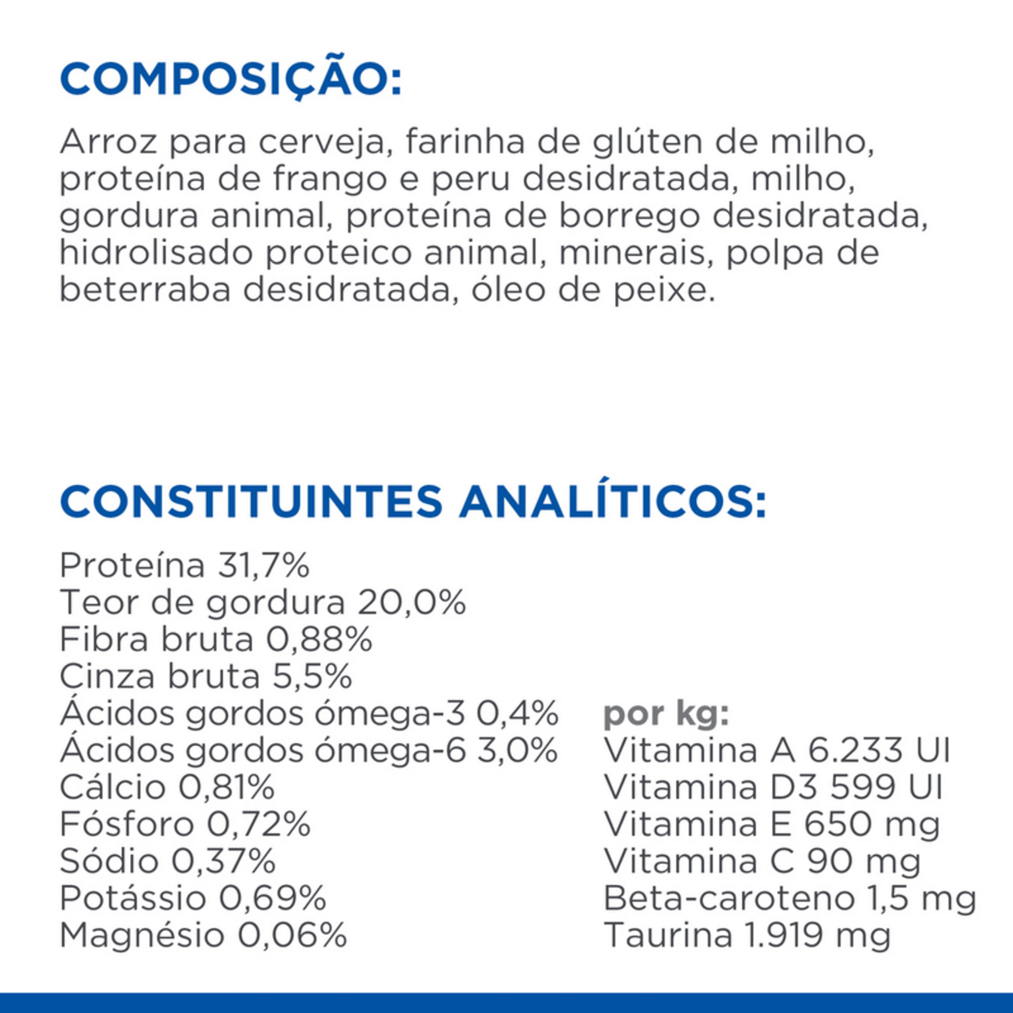 Ração para Gato Adulto Science Plan Borrego e Arroz
