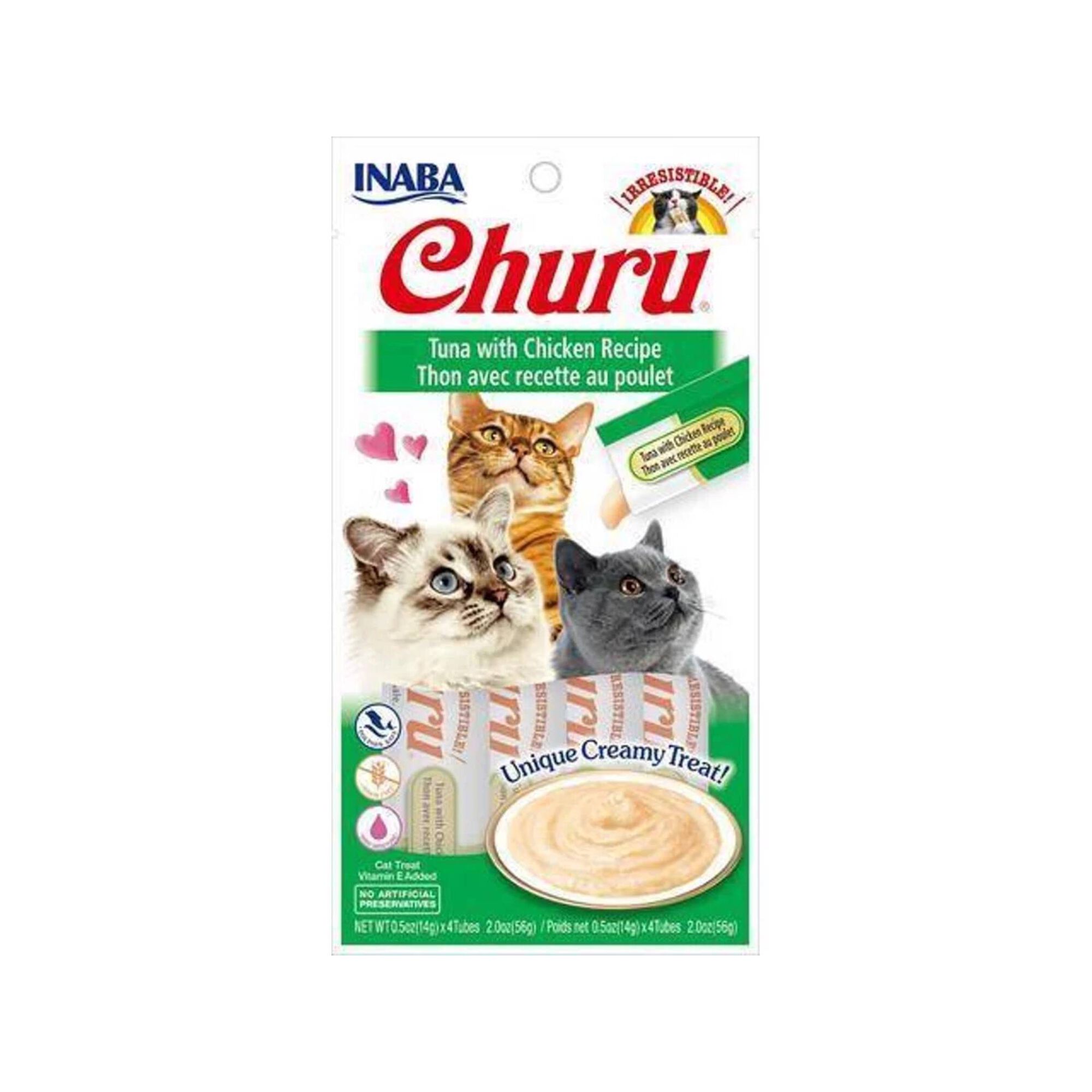 Puré para Gato Atum com Frango