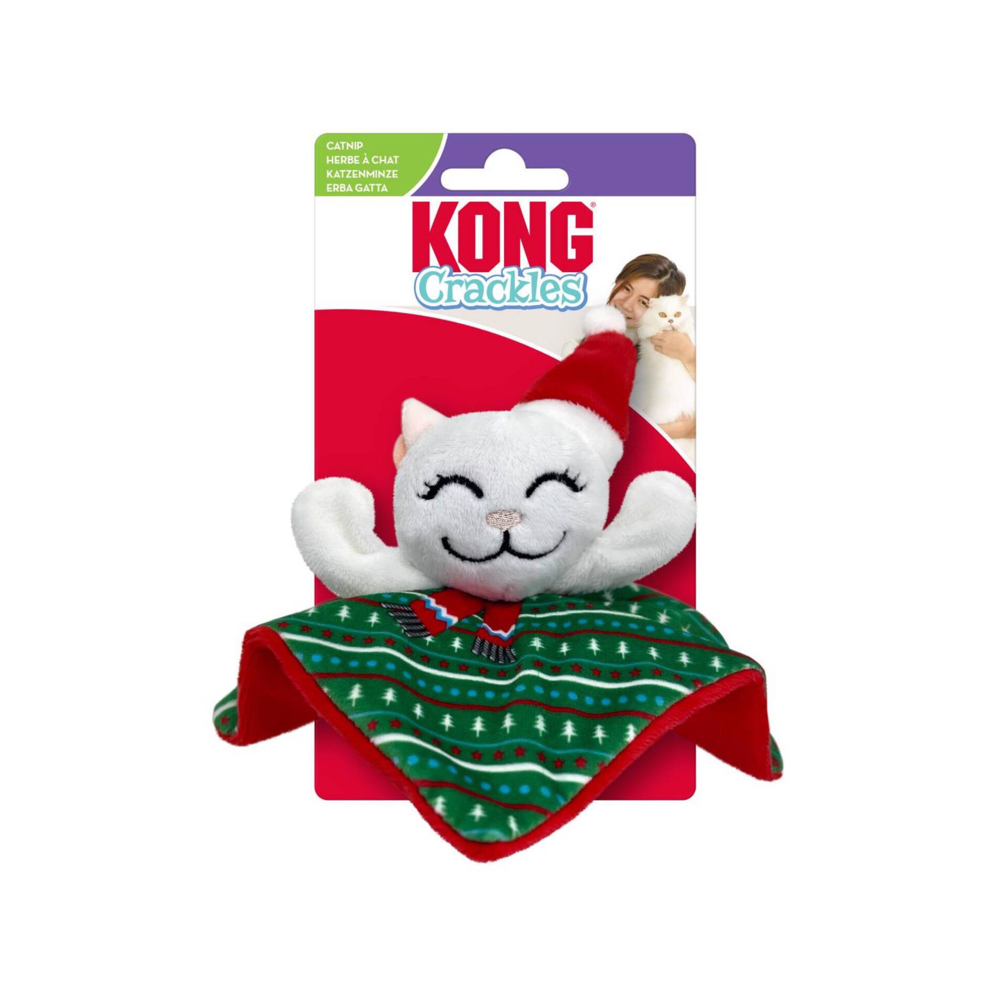 Brinquedo para Gato Pai Natal Crackles