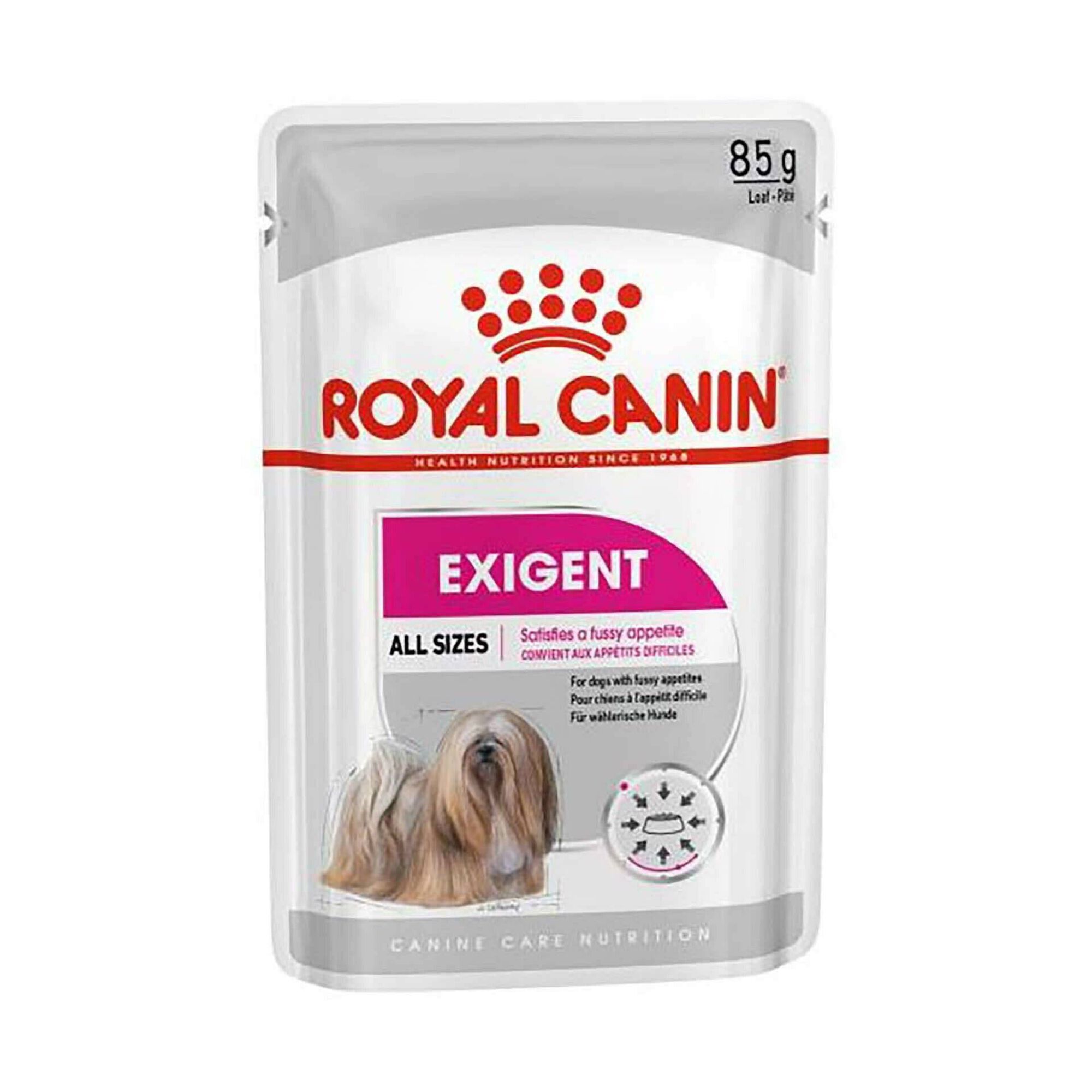 Comida Húmida para Cão Adulto Exigent Saquetas