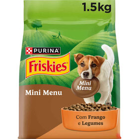 Ra&ccedil;&atilde;o para C&atilde;o Adulto Mini Menu Frango Purina Friskies