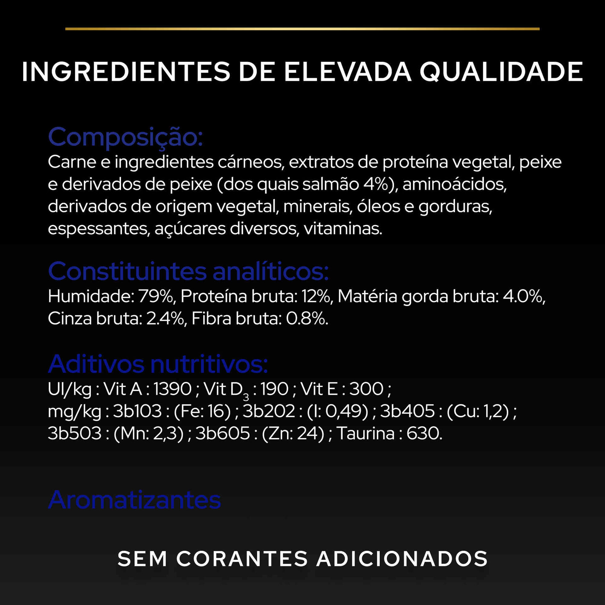 Comida Húmida para Gato Adulto Esterilizado Indoor Salmão