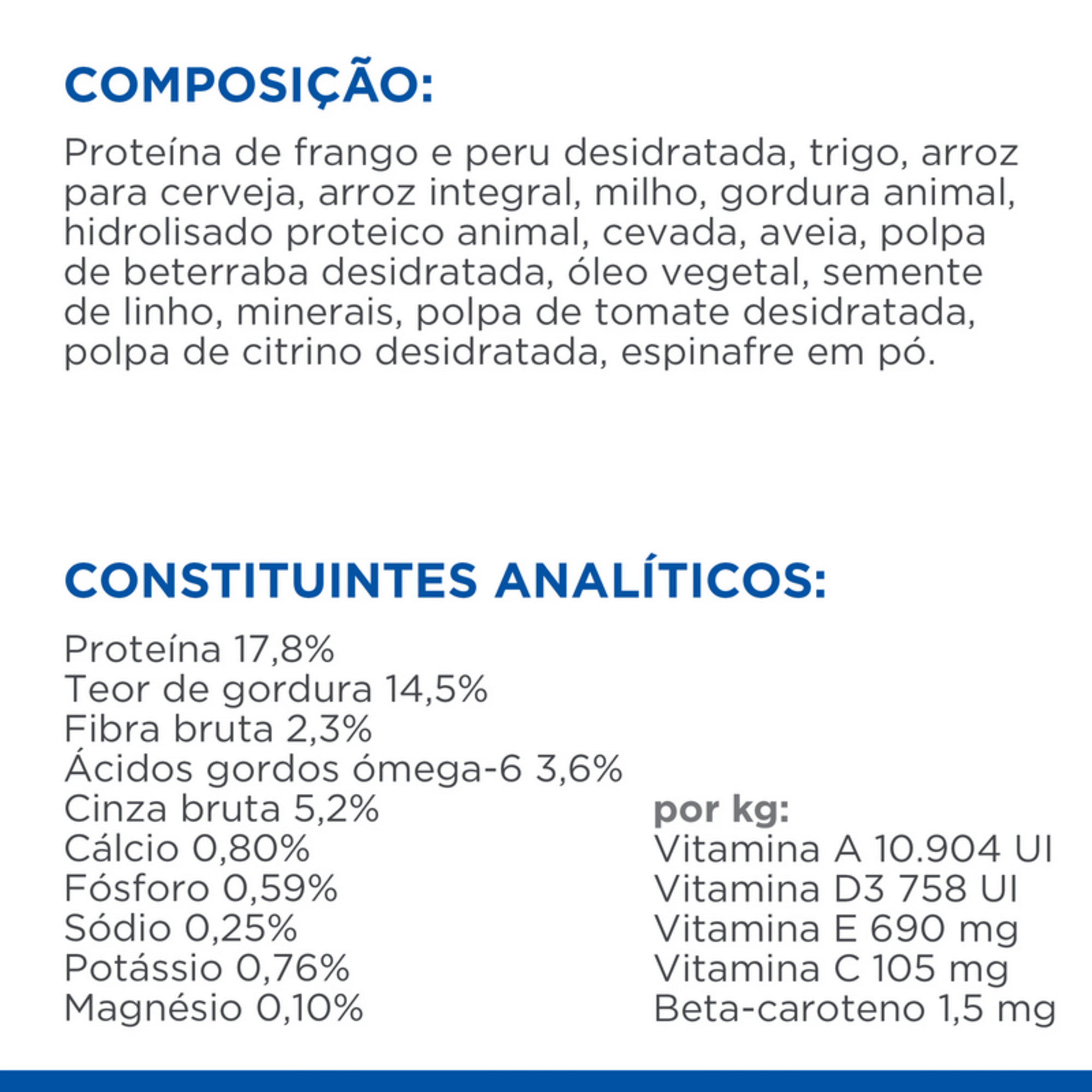 Ração para Cão Adulto Mature 7+ Science Plan Frango Ração para Cão Adulto Mature 7+ Science Plan Frango