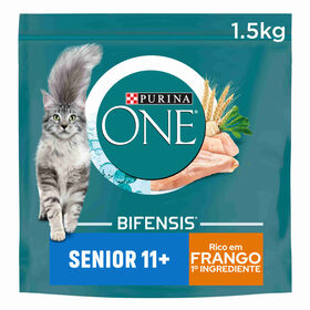 Ração para Gato Sénior Mini Frango Ração para Gato Sénior Mini Frango