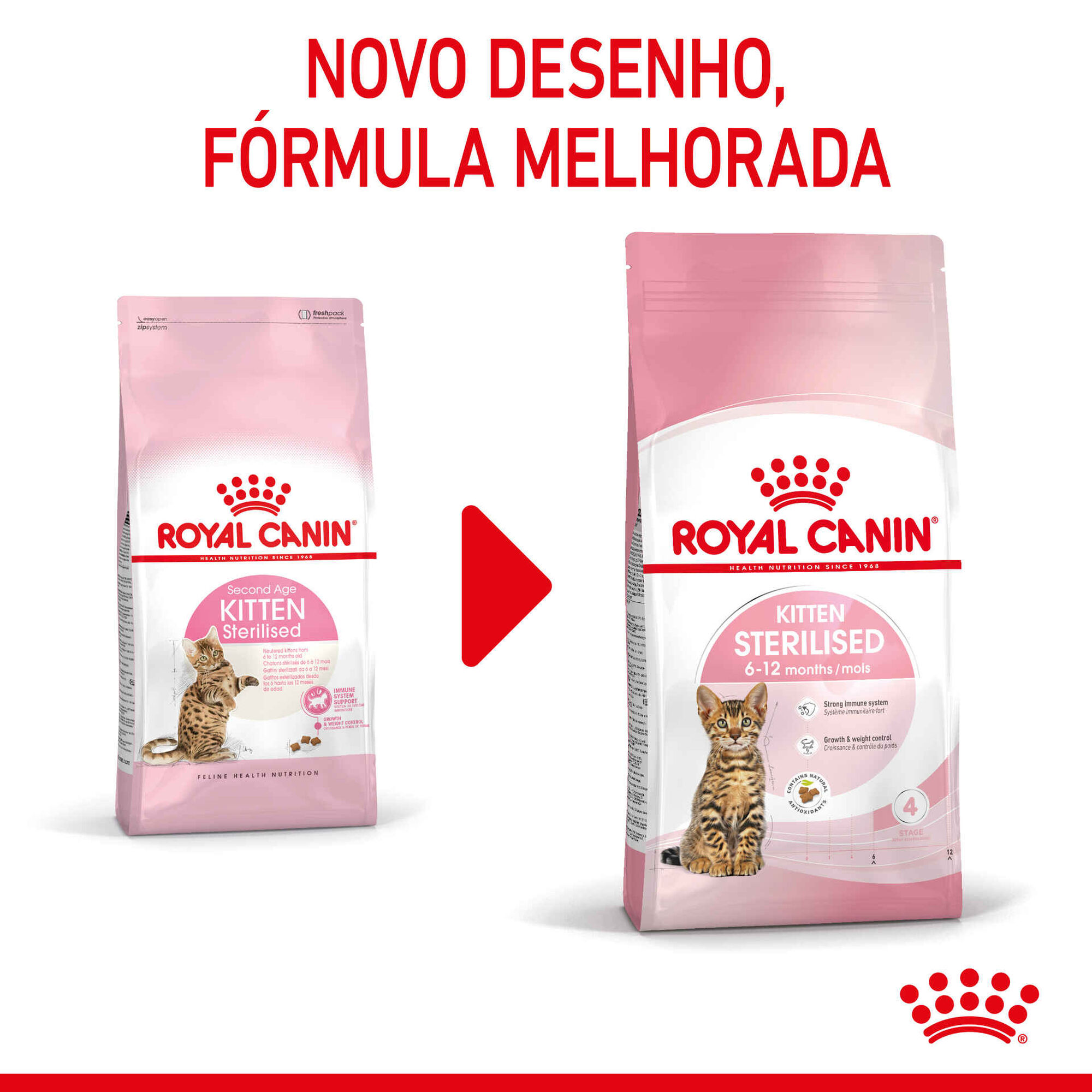 Ração para Gato Esterilizado Júnior