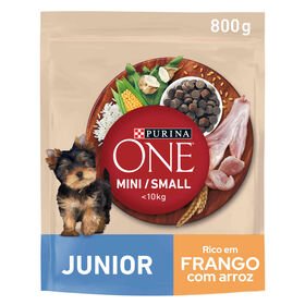 Ração para Cão Júnior Mini Frango e Arroz