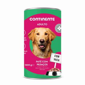 Comida Húmida para Cão Adulto Pedaços Paté Vaca Comida Húmida para Cão Adulto Pedaços Paté Vaca