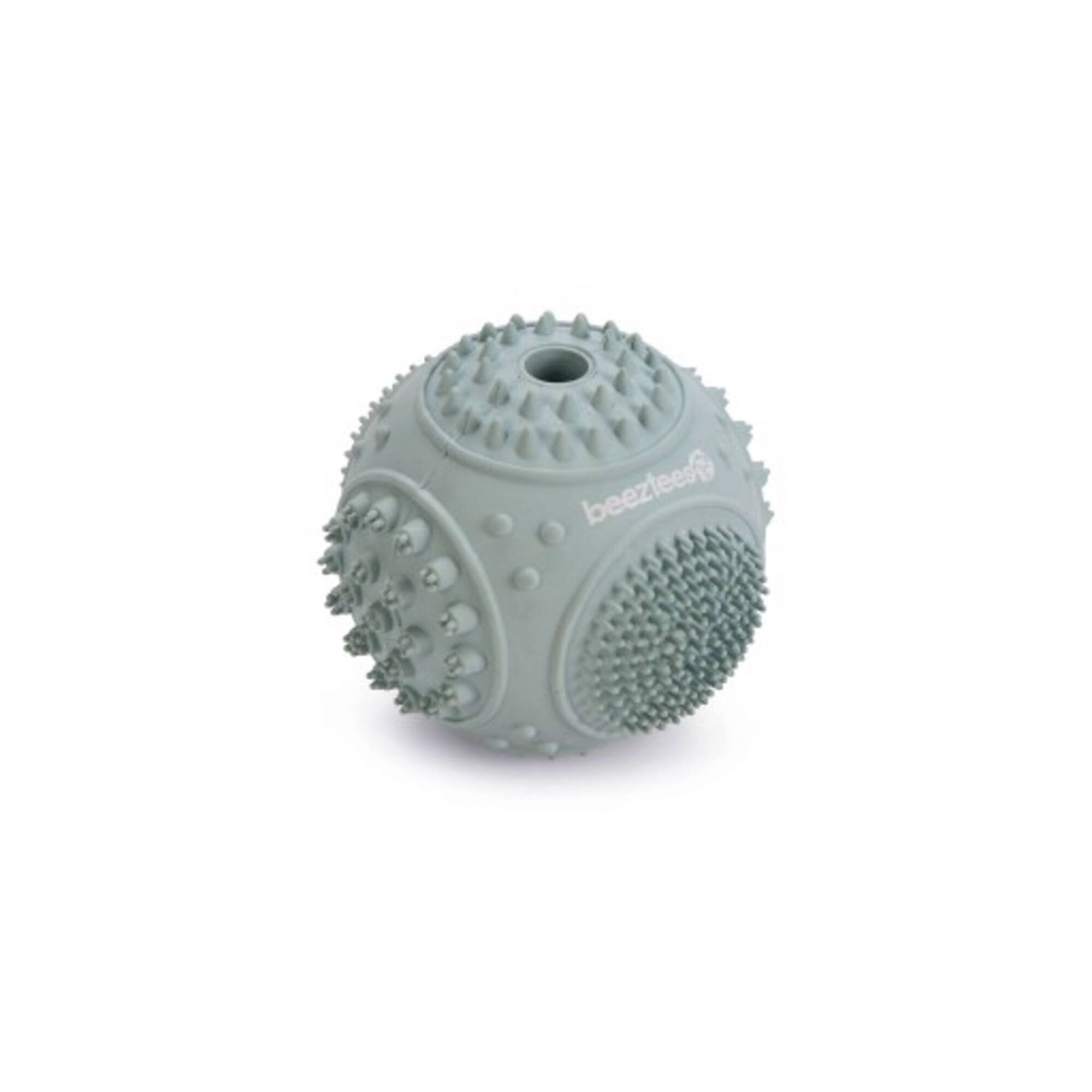 Brinquedo para Cão Bola Dentada Borracha Verde