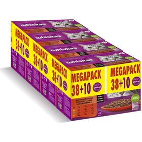 Comida H&uacute;mida para Gato Adulto Carne Whiskas