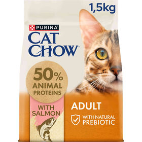 Ra&ccedil;&atilde;o para Gato Adulto Salm&atilde;o Purina Cat Chow