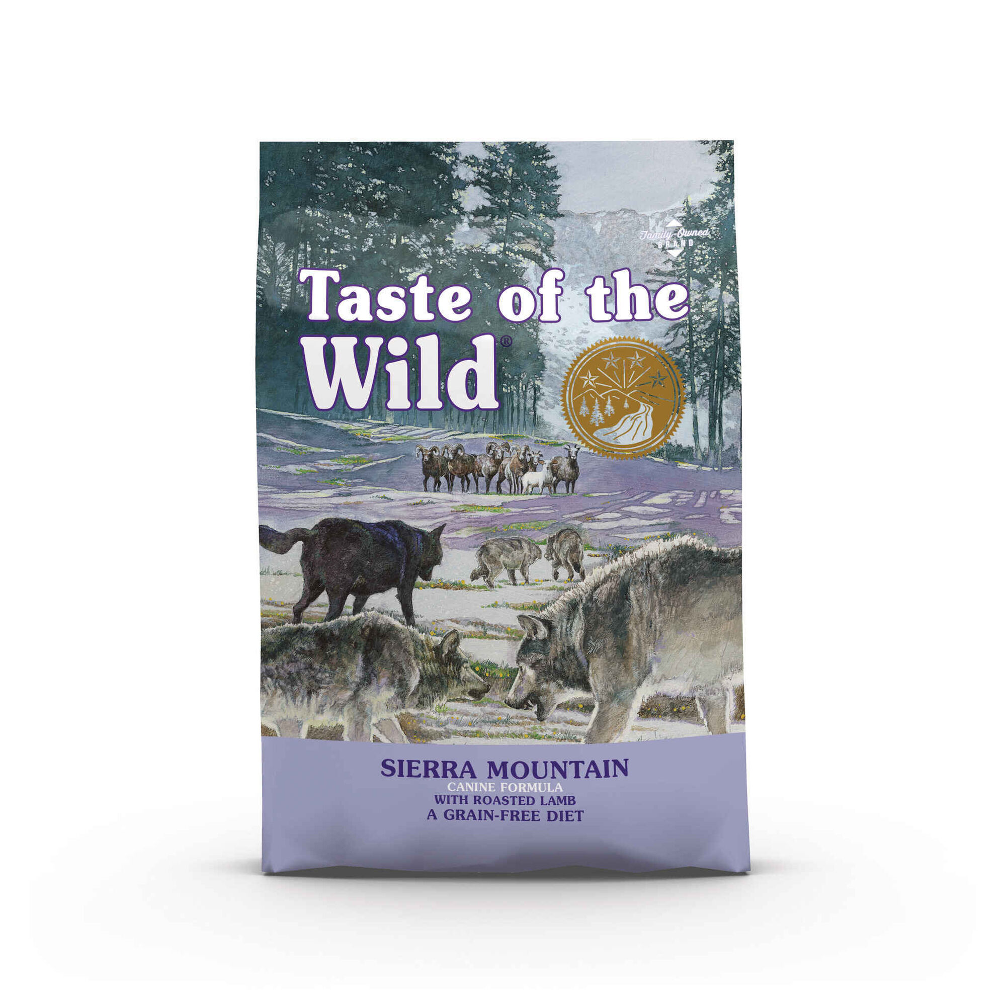 Ração para Cão Adulto Sierra Mountain GrainFree Borrego