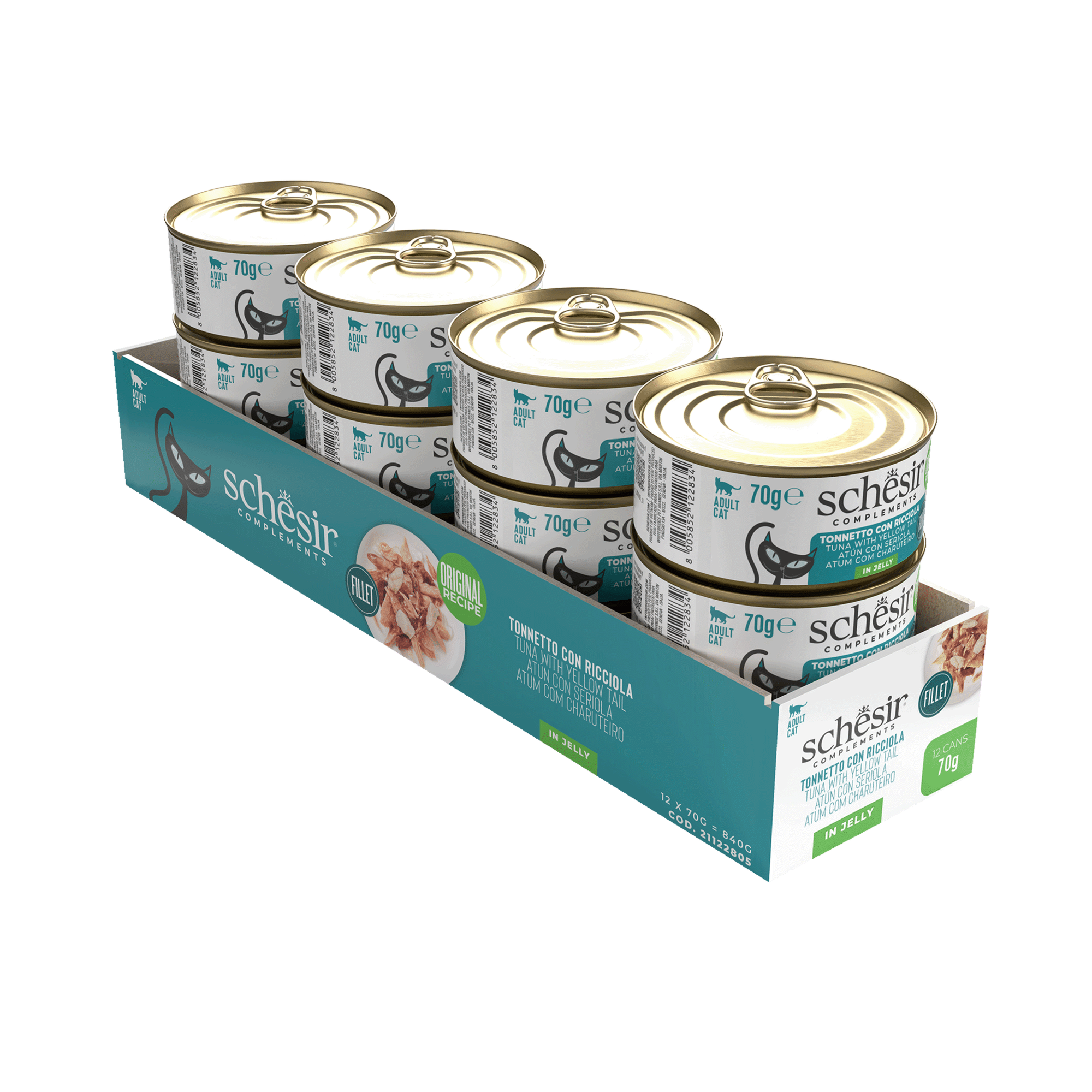 Comida Húmida para Gato Atum e Charuteiro Comida Húmida para Gato Atum e Charuteiro