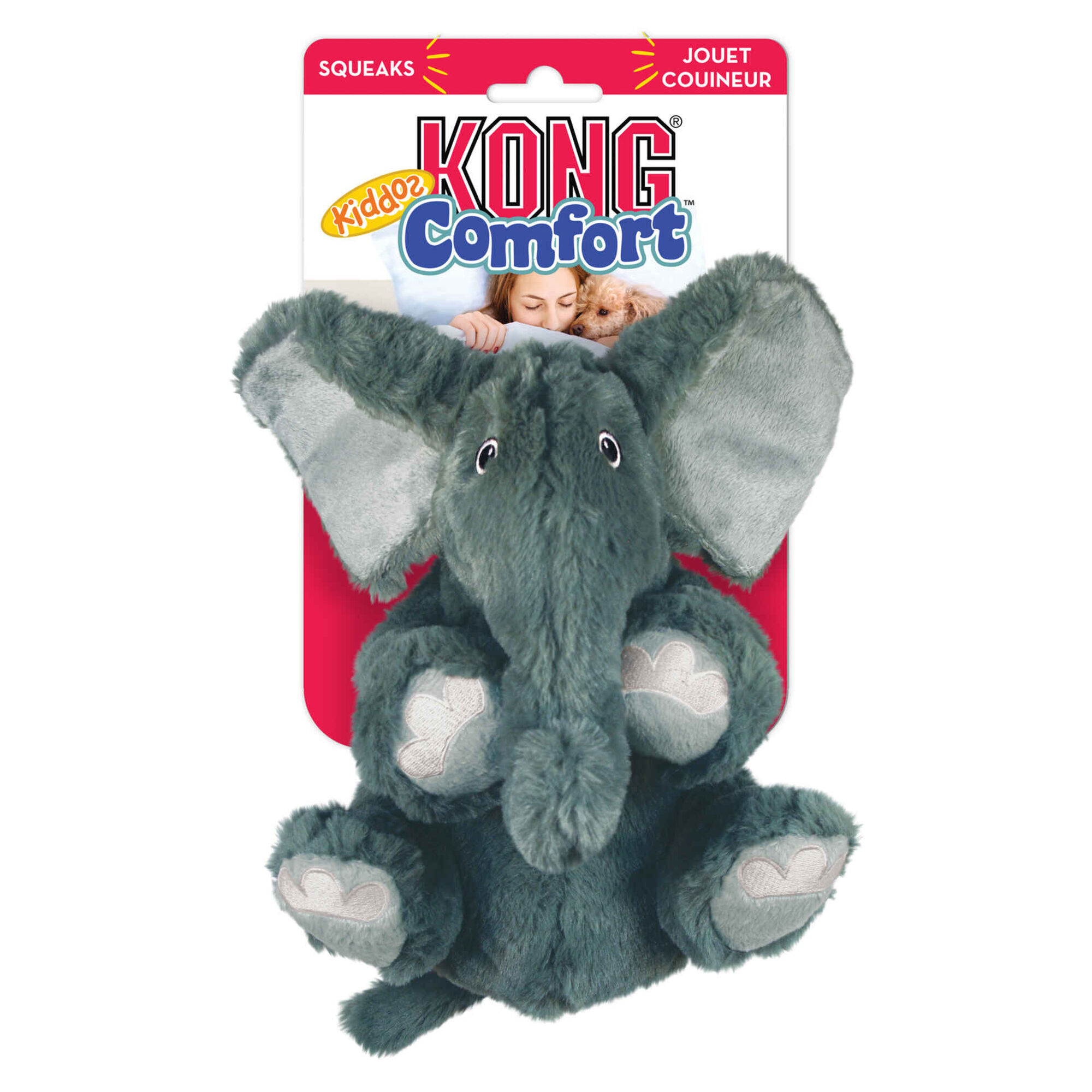Brinquedo para Cão Peluche Kiddos Elefante S