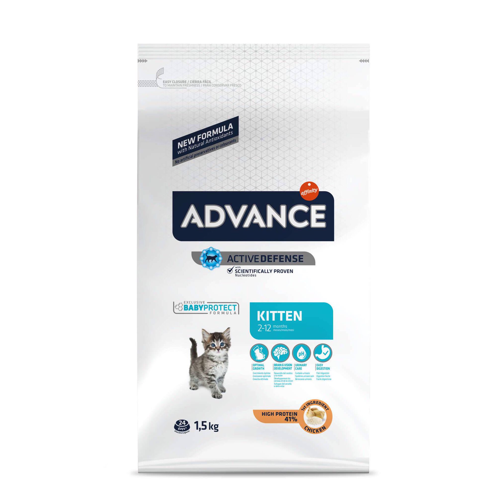 Ração para Gato Kitten Frango e Arroz