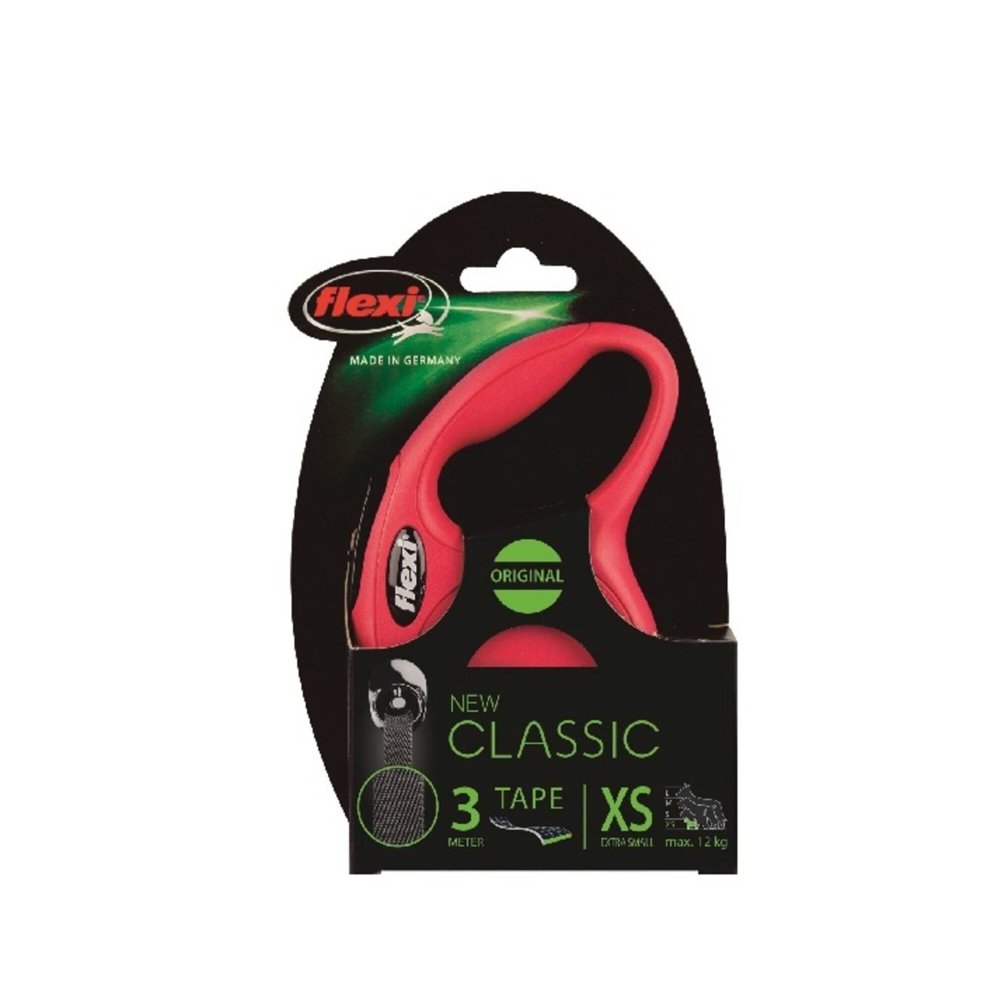 Trela para C&atilde;o New Classic Vermelha XS