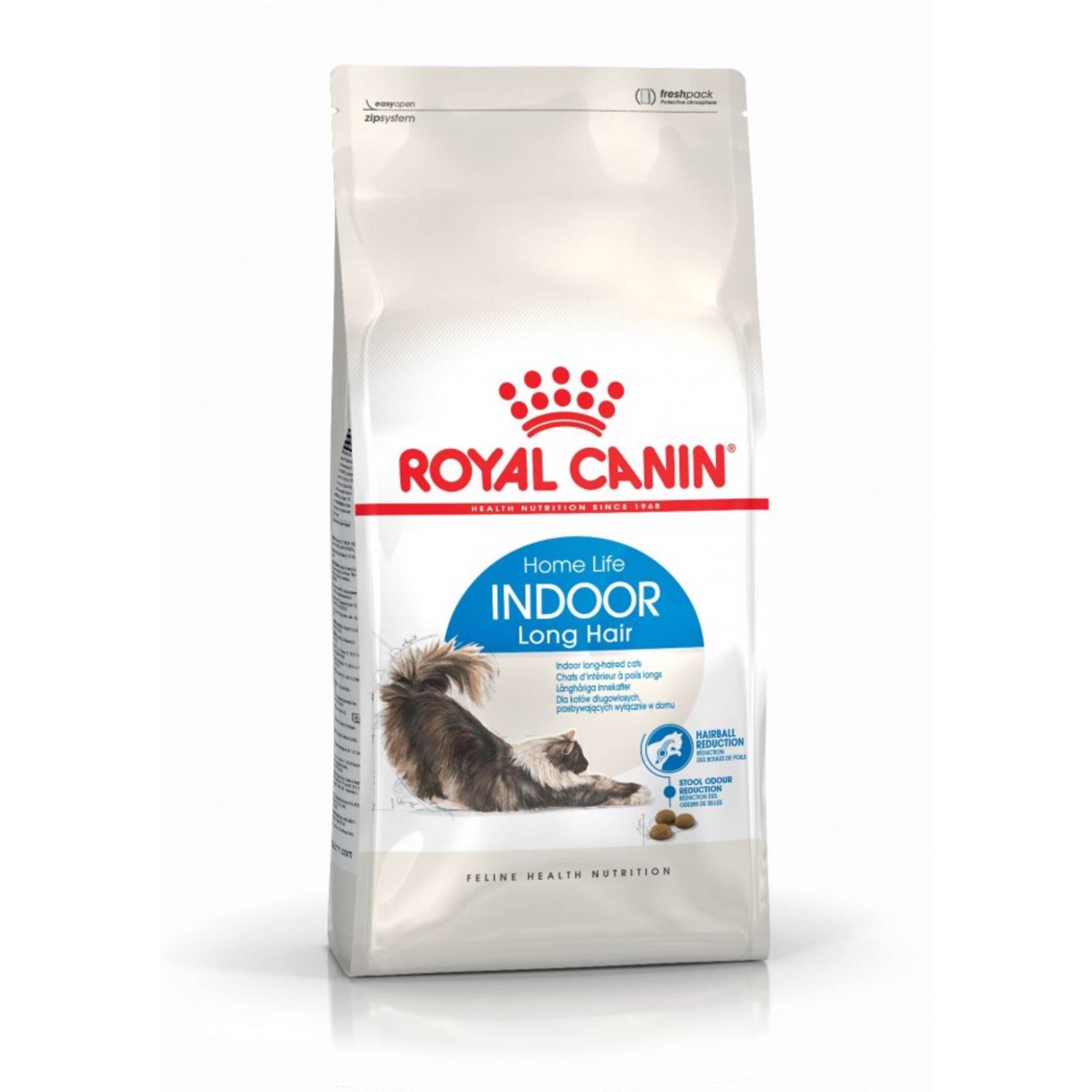 Ração para Gato Indoor Pelo Longo