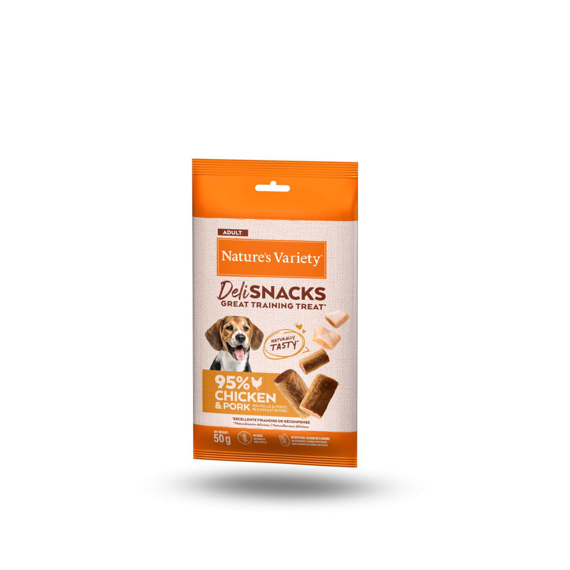 Snack para Cão Adulto DeliSnacks Natural Frango