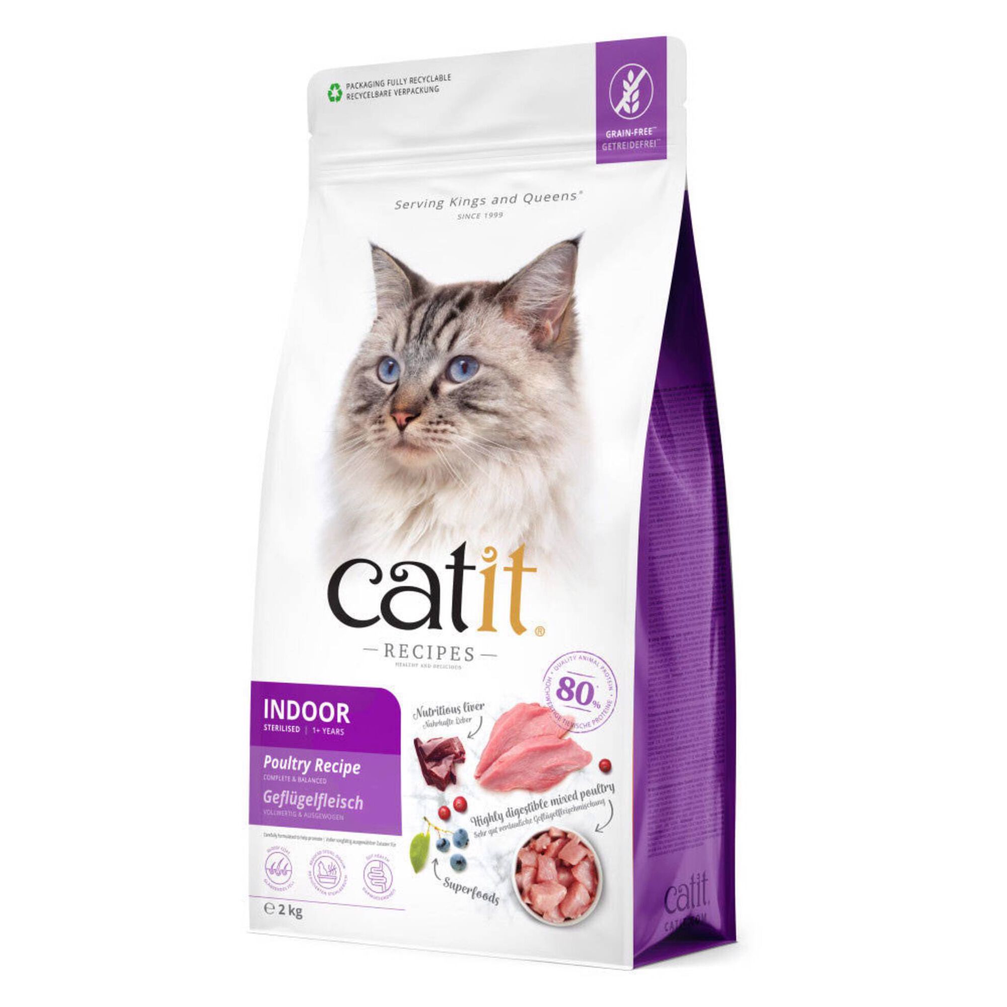 Ração para Gato Esterilizado Aves