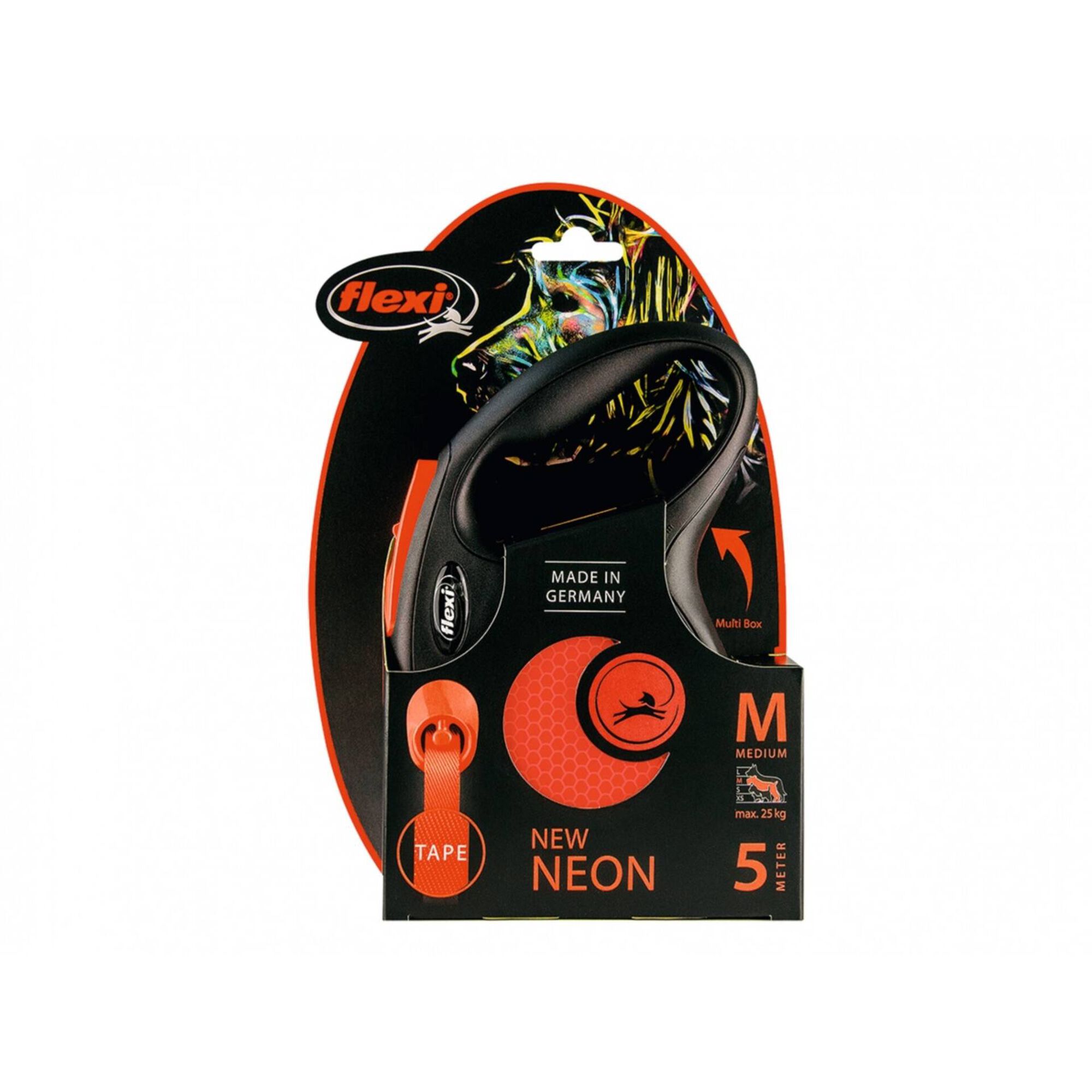 Trela para C&atilde;o Xtreme Laranja L