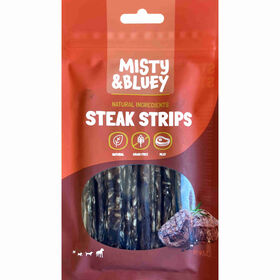 Snack para C&atilde;o Tiras Vaca Misty & Bluey