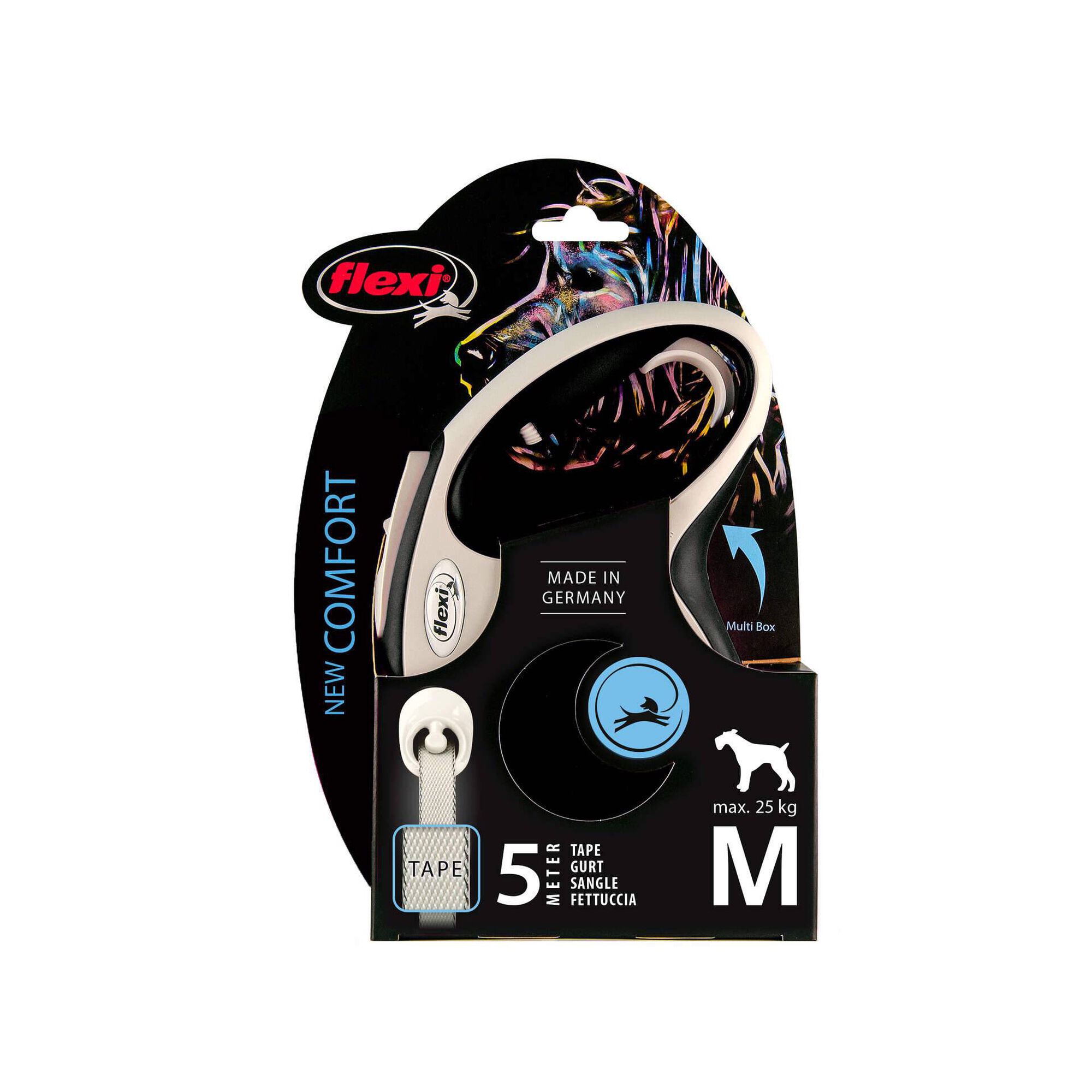 Trela para Cão New Confort Tape Preta L