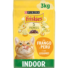 Ração para Gato Adulto de Interior Frango, Peru e Legumes Ração para Gato Adulto de Interior Frango, Peru e Legumes